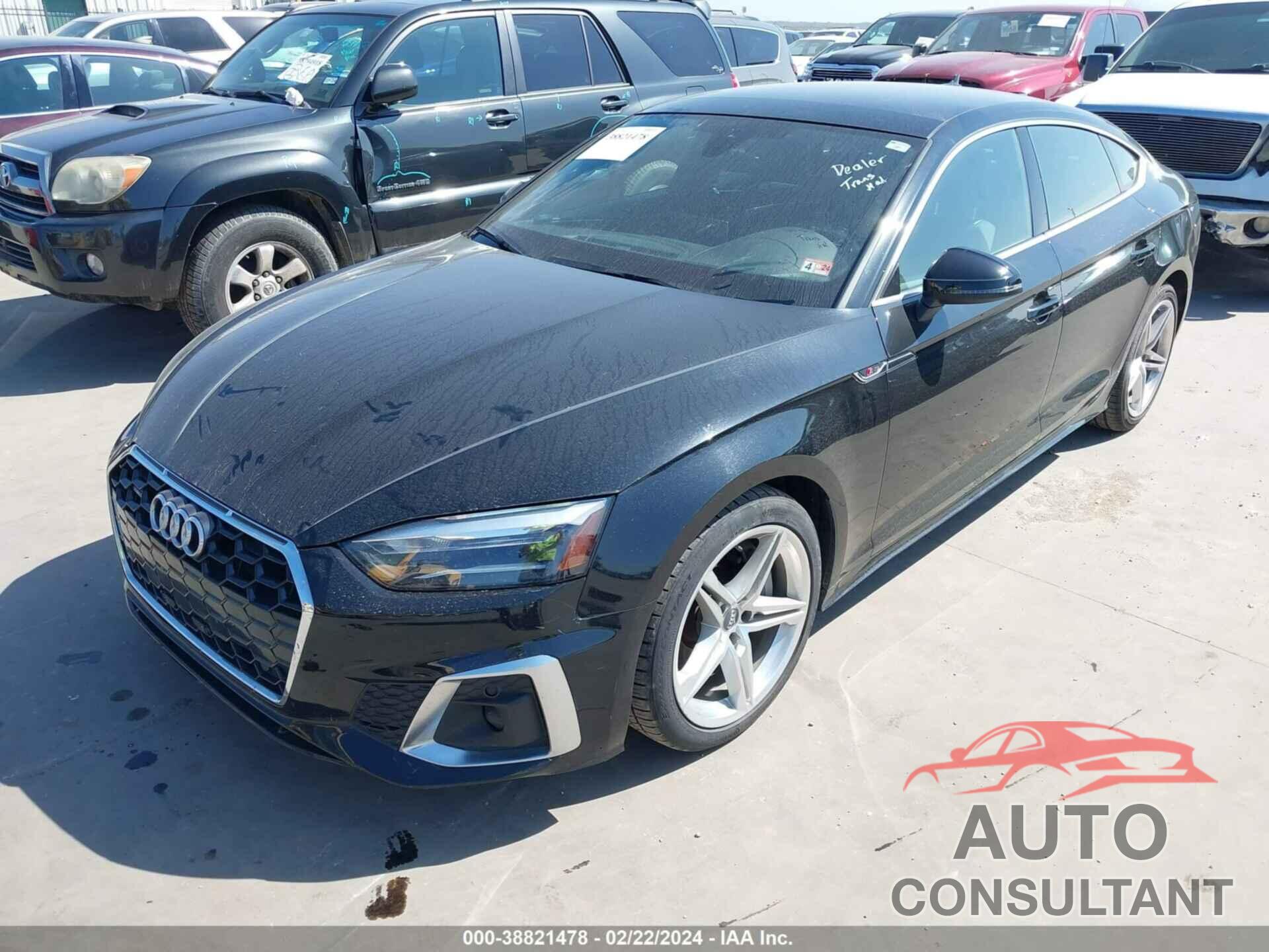 AUDI A5 SPORTBACK 2021 - WAUDACF56MA011472