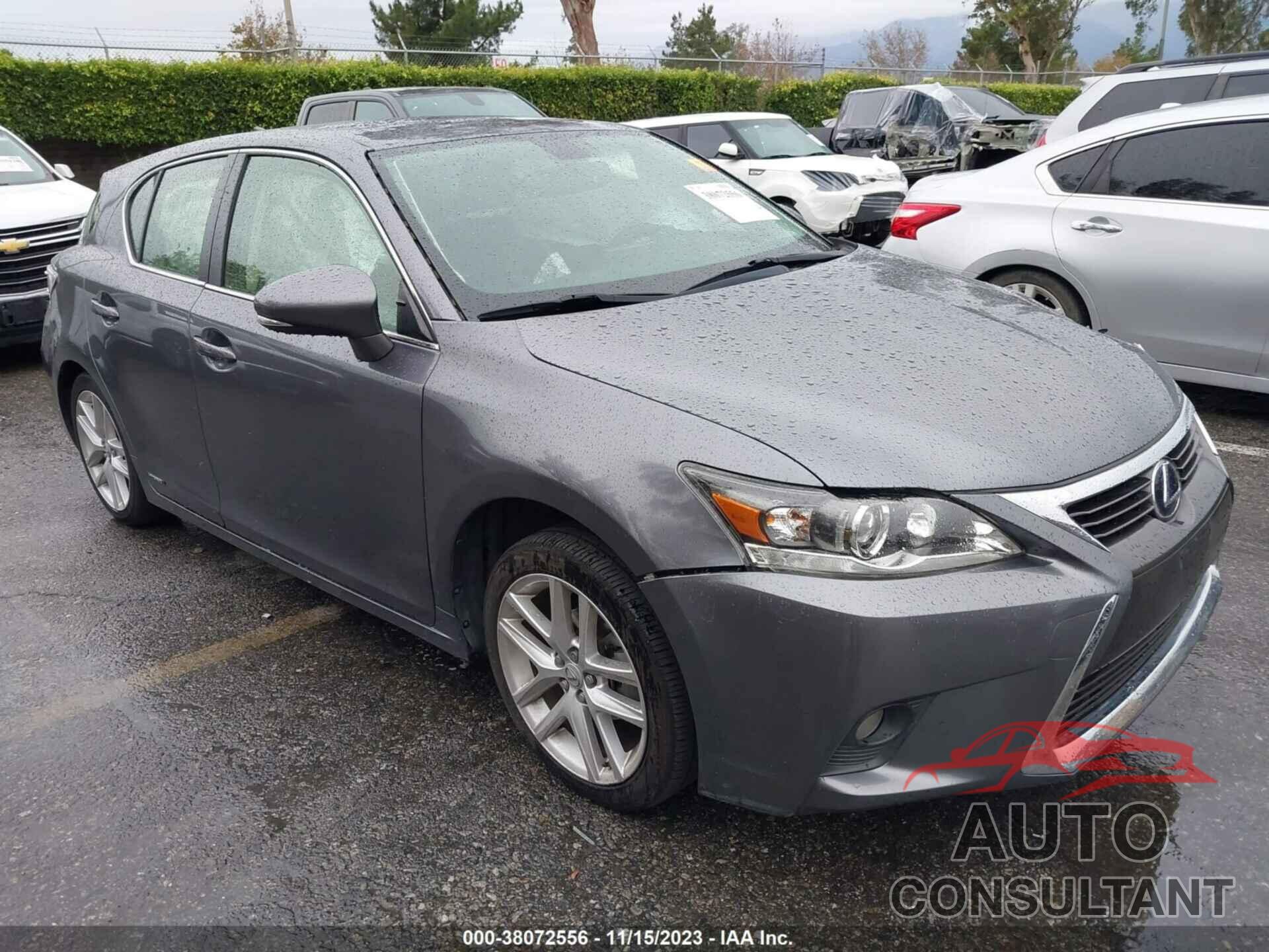 LEXUS CT 200H 2017 - JTHKD5BH5H2292451