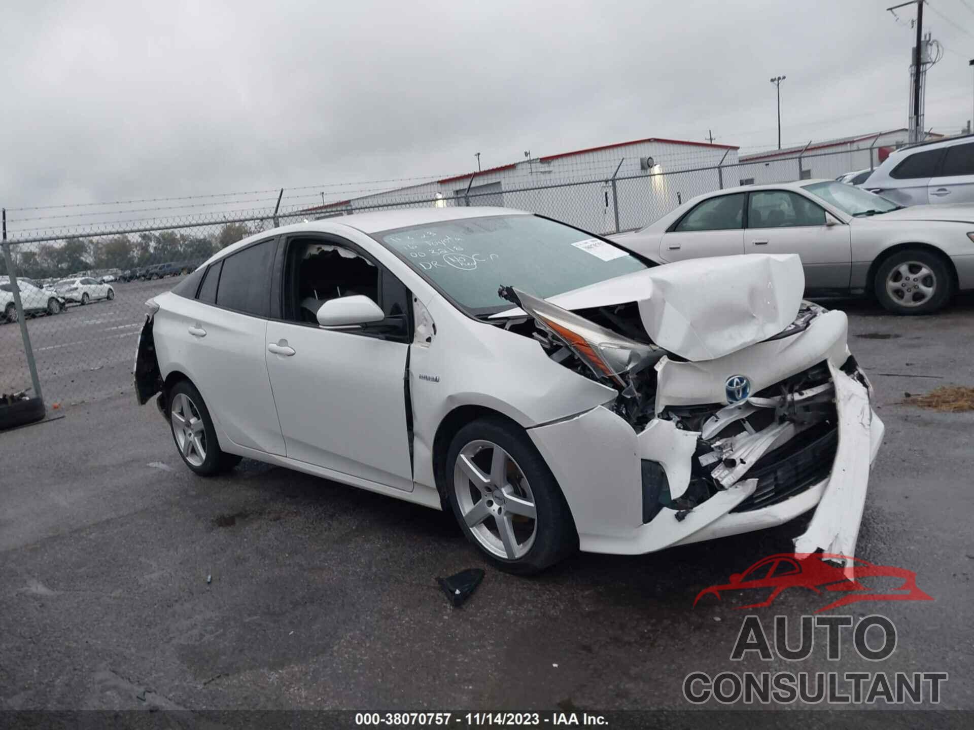 TOYOTA PRIUS 2016 - JTDKARFU0G3003218