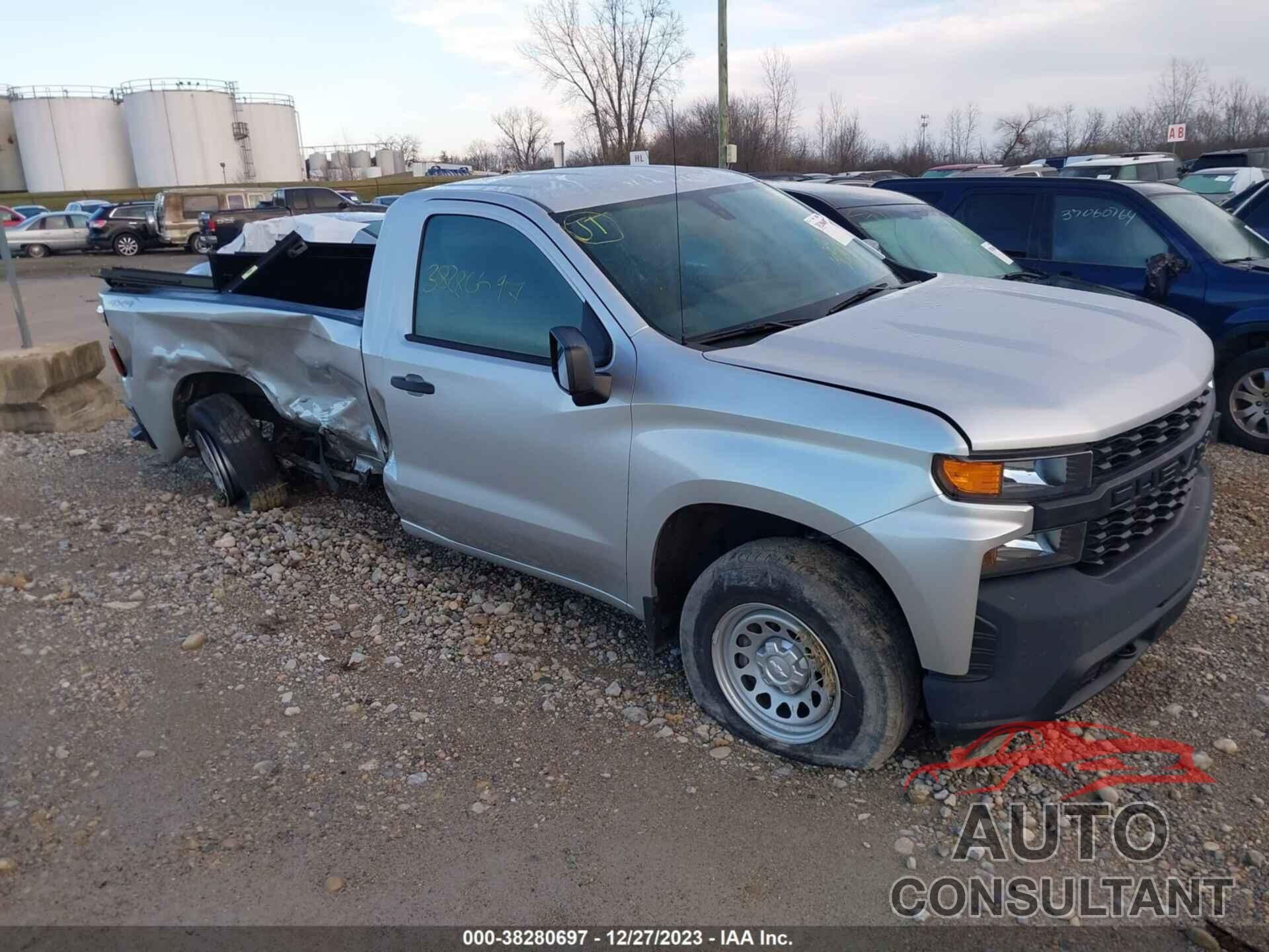 CHEVROLET SILVERADO 2021 - 3GCNYAEF4MG266270