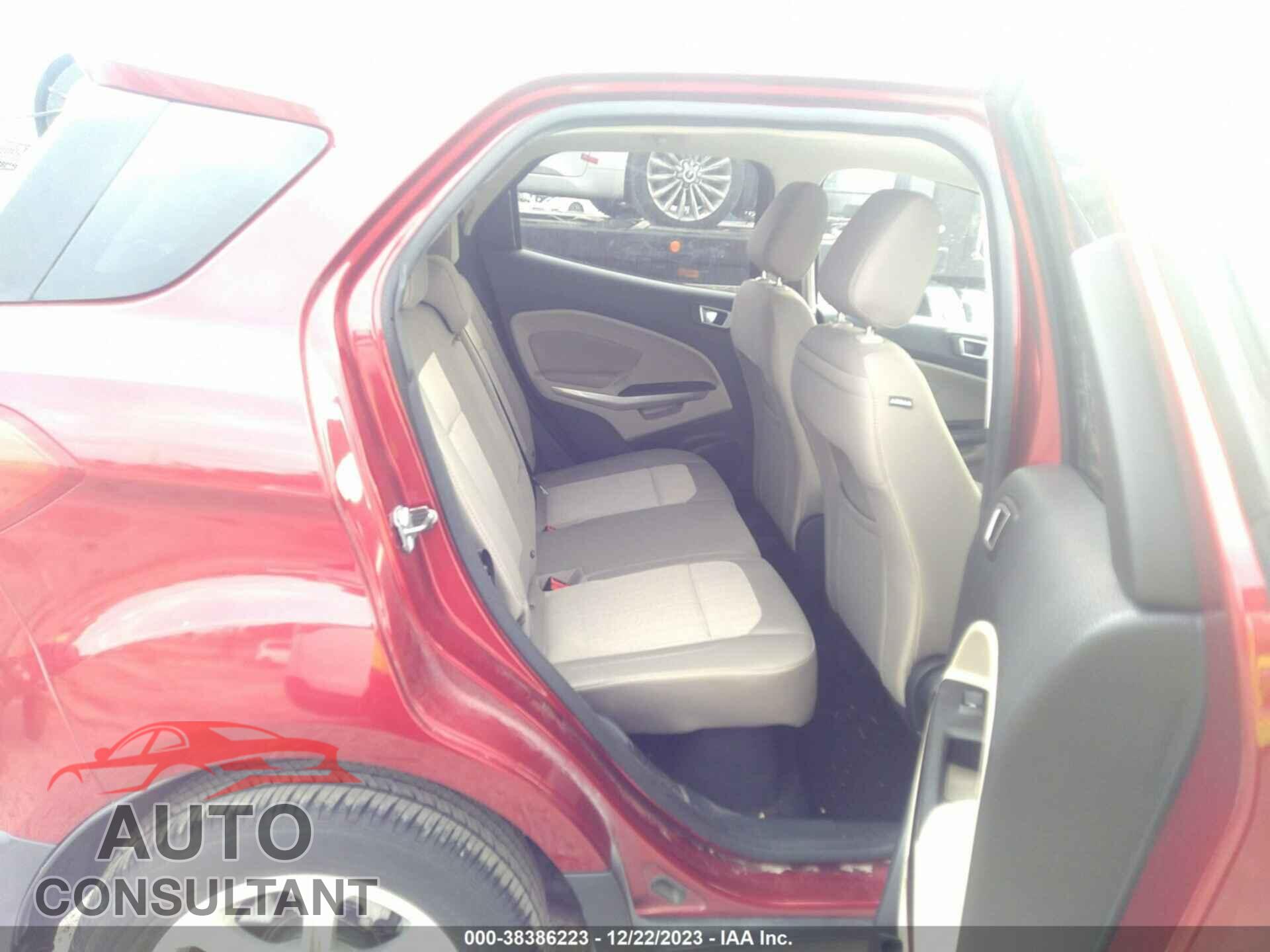 FORD ECOSPORT 2019 - MAJ3S2GE2KC251744