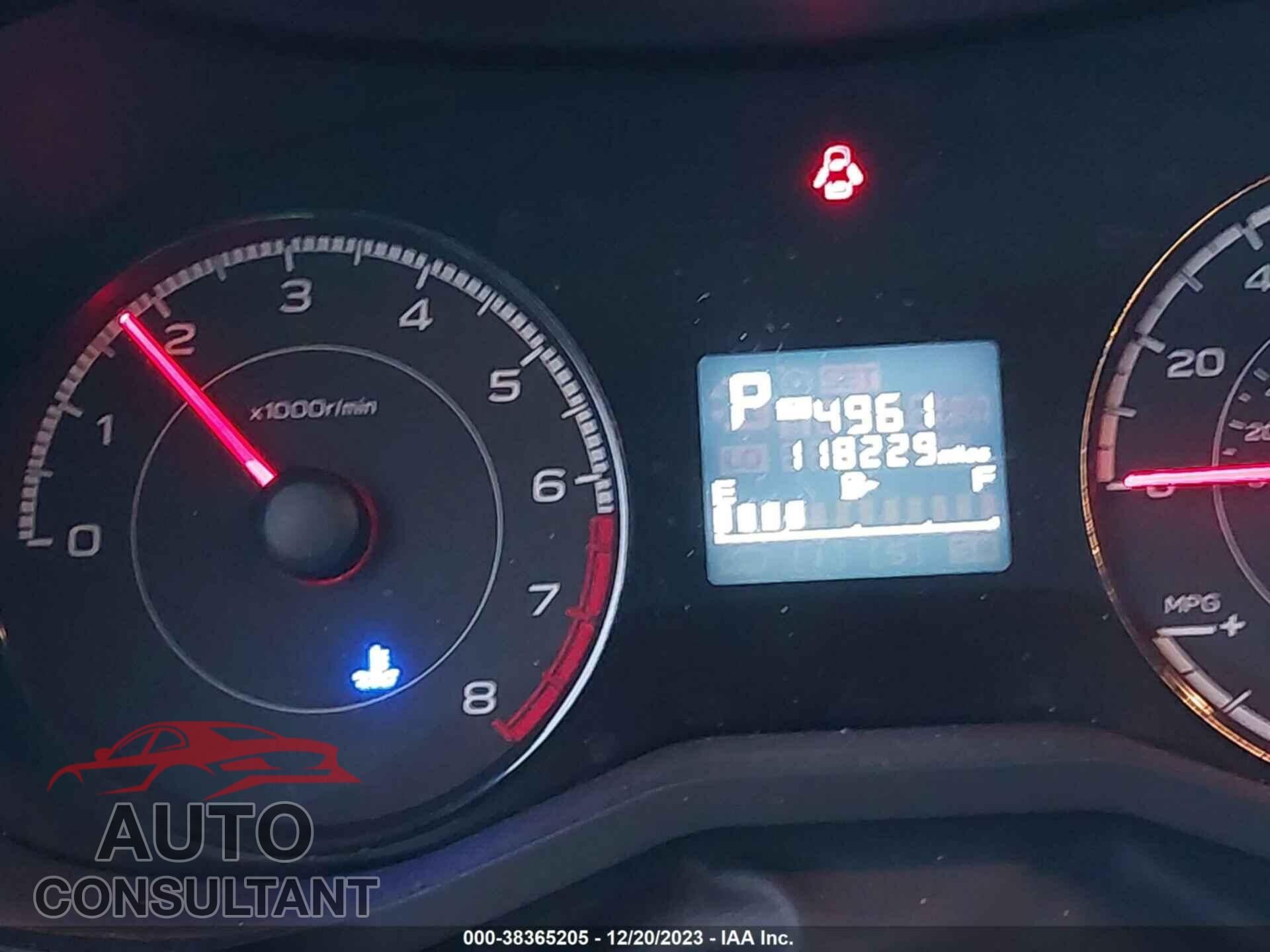 SUBARU IMPREZA 2017 - 4S3GTAA62H3719176