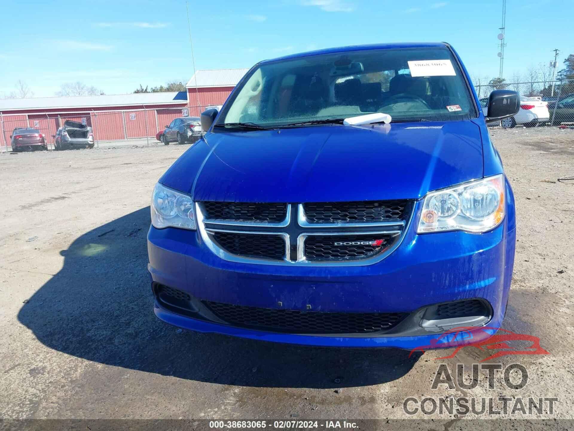 DODGE GRAND CARAVAN 2019 - 2C4RDGBG3KR756834