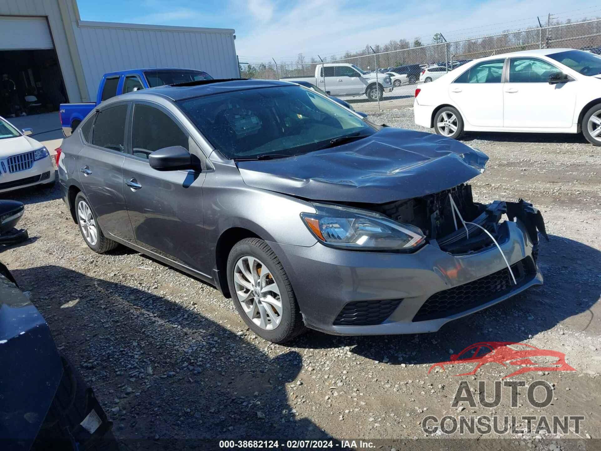 NISSAN SENTRA 2018 - 3N1AB7AP0JY340844