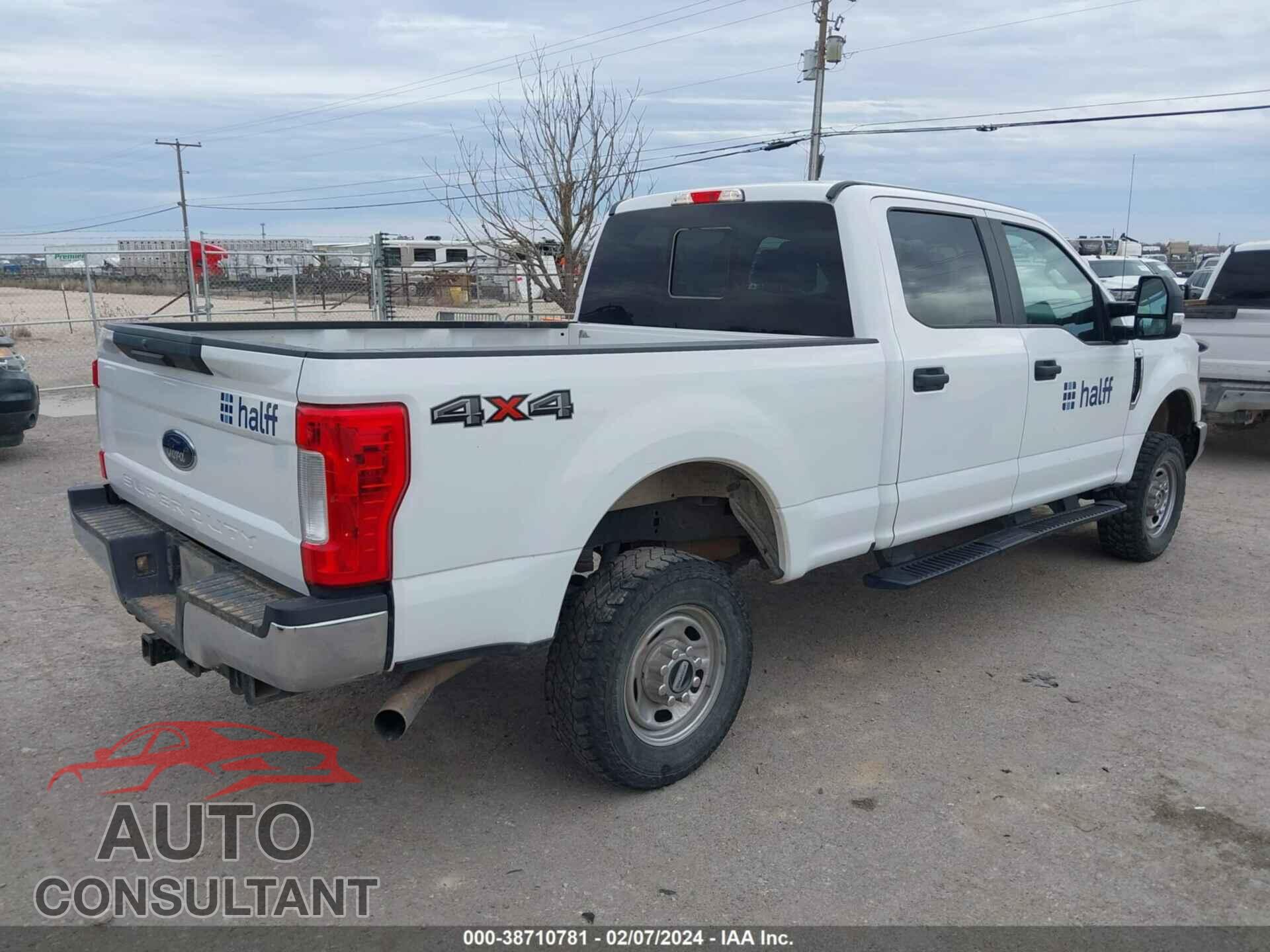 FORD F-250 2018 - 1FT7W2B61JEC85628