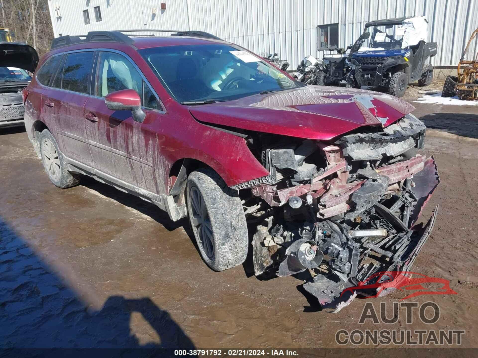 SUBARU OUTBACK 2019 - 4S4BSAJC0K3286902