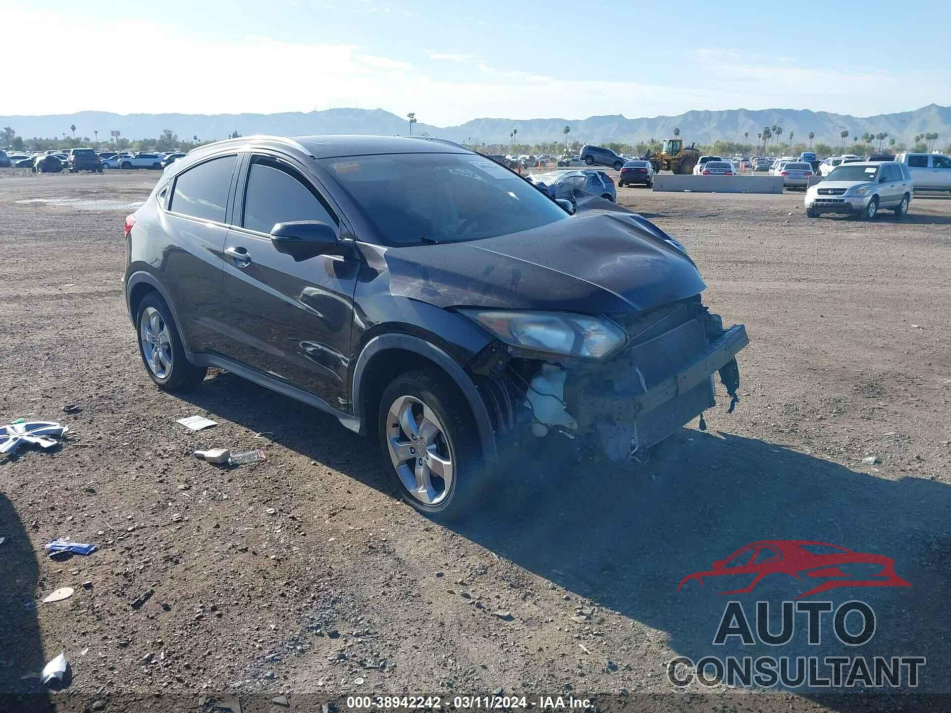 HONDA HR-V 2016 - 3CZRU6H73GM737582