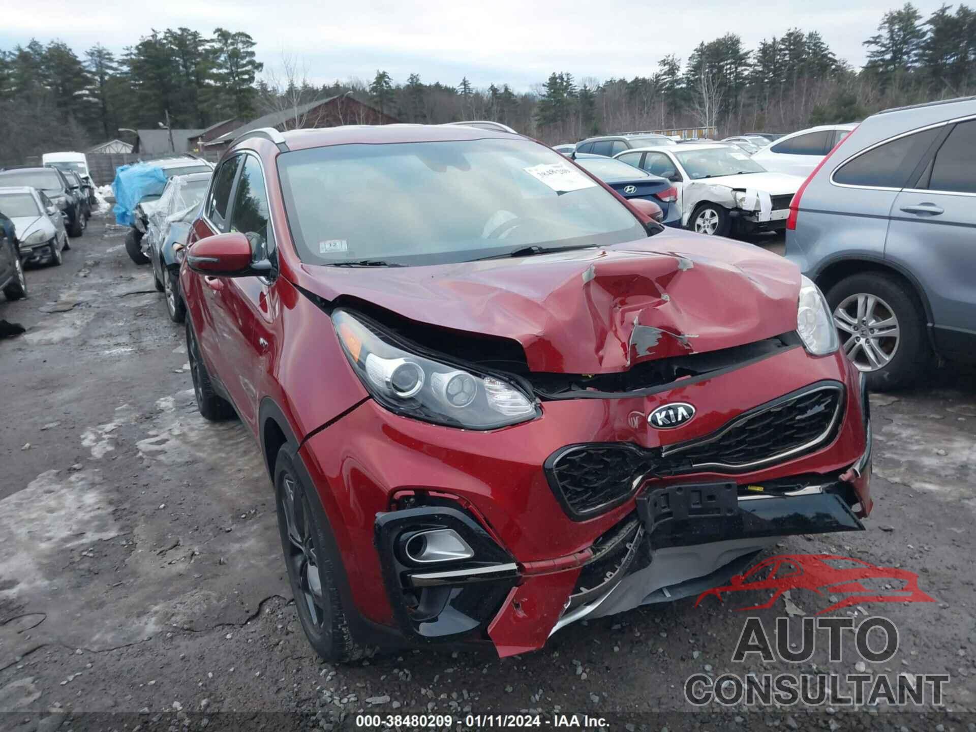 KIA SPORTAGE 2021 - KNDP6CAC9M7878451