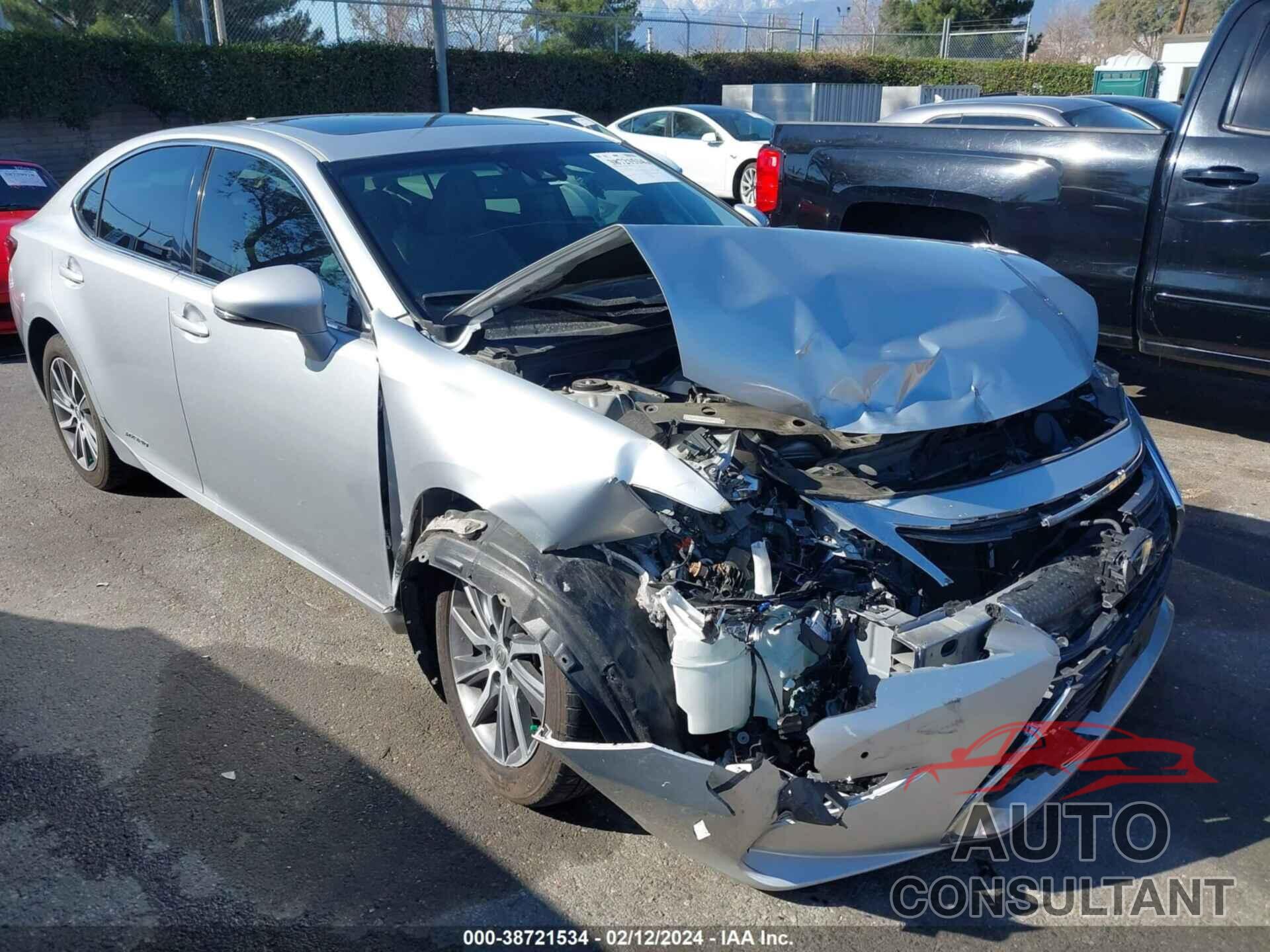 LEXUS ES 300H 2017 - JTHBW1GG8H2143597