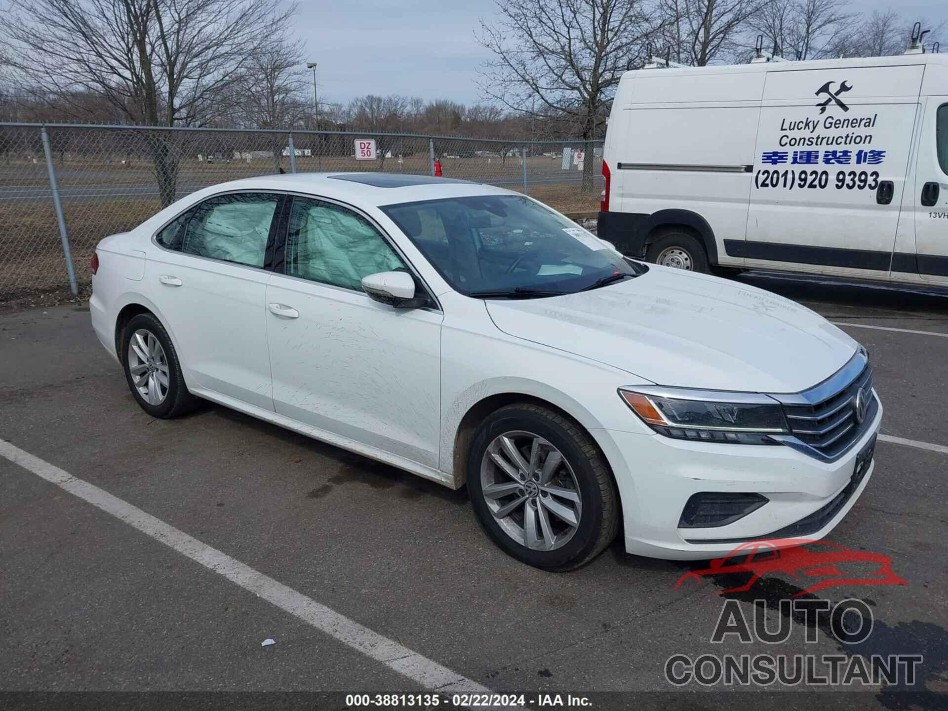 VOLKSWAGEN PASSAT 2020 - 1VWWA7A35LC012704