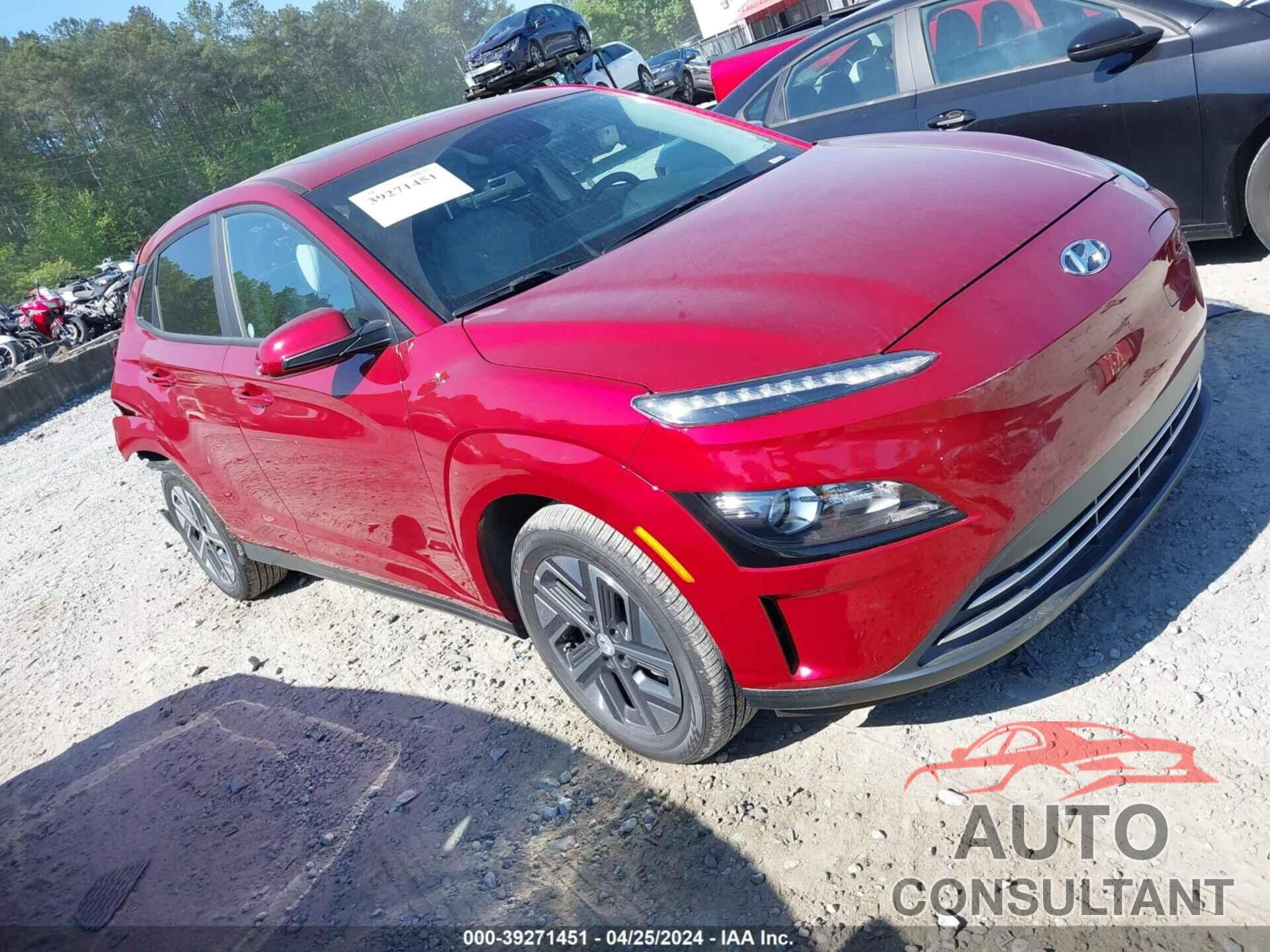HYUNDAI KONA ELECTRIC 2023 - KM8K33AG8PU191579