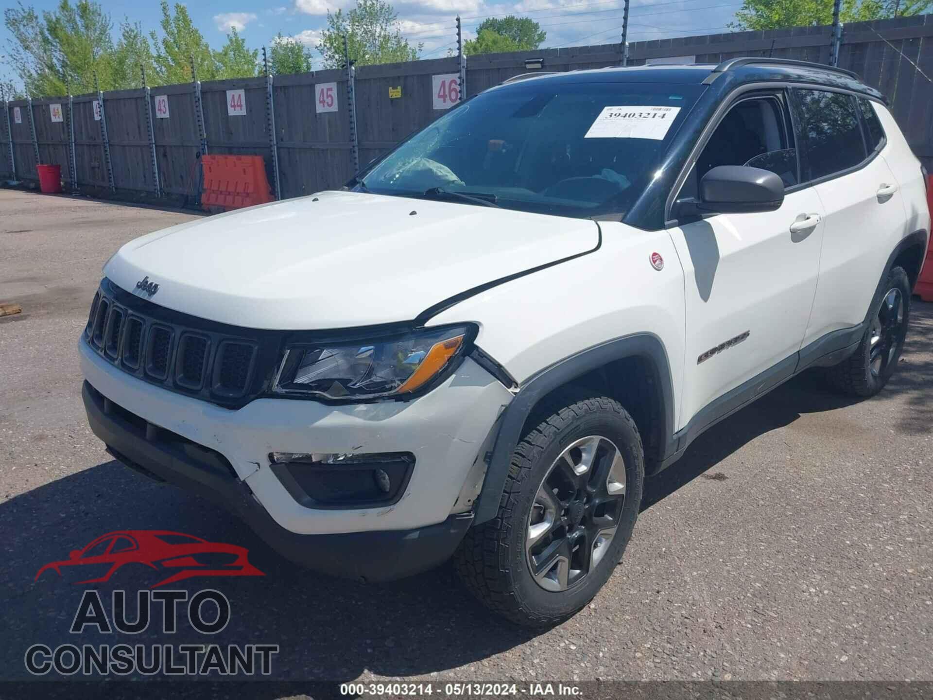JEEP NEW COMPASS 2017 - 3C4NJDDB6HT646535