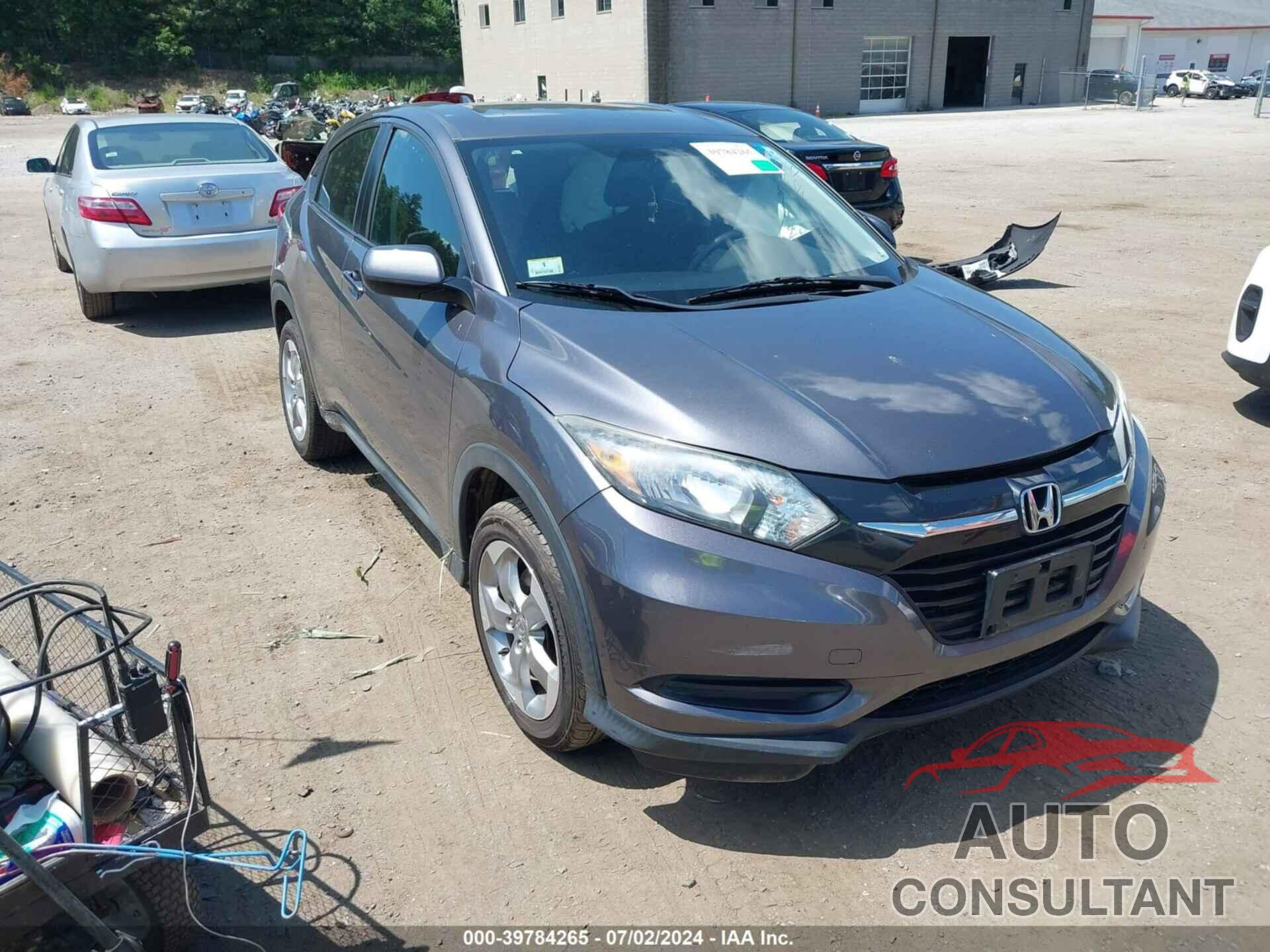 HONDA HR-V 2017 - 3CZRU6H39HM707212