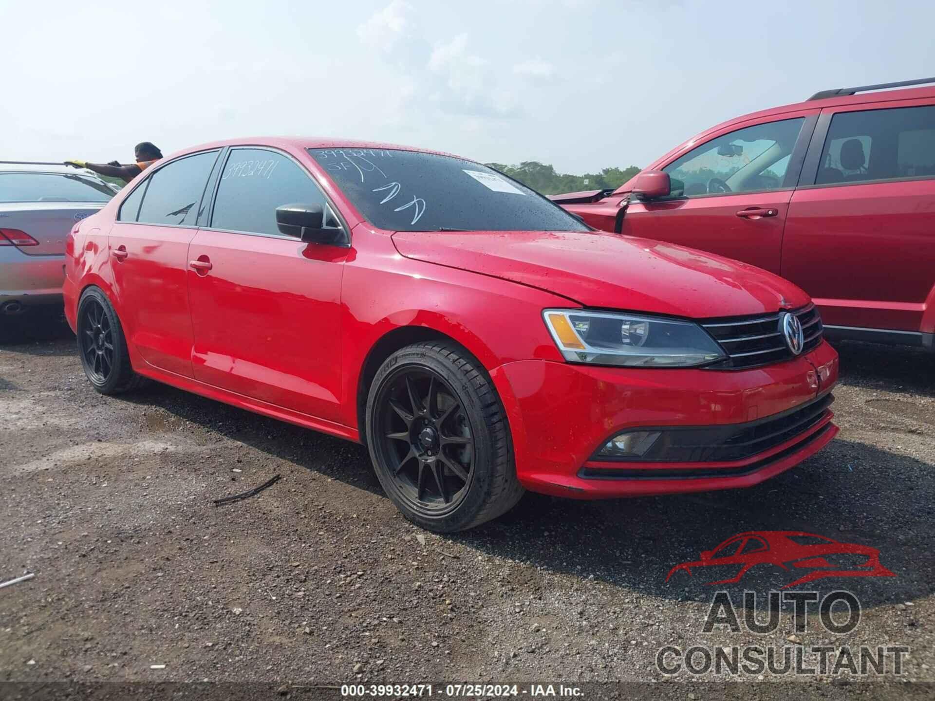 VOLKSWAGEN JETTA 2016 - 3VWD17AJ3GM373777