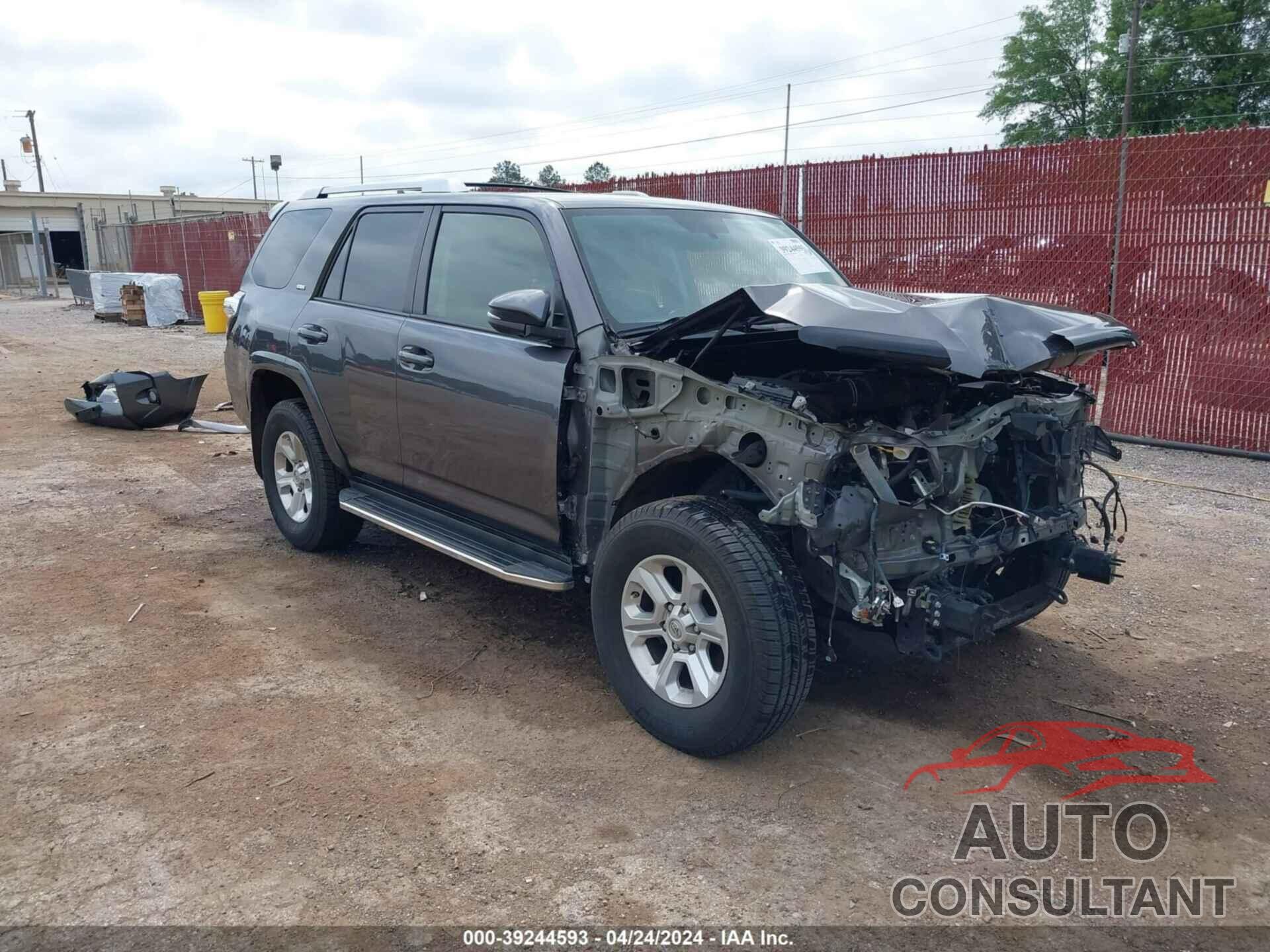 TOYOTA 4RUNNER 2016 - JTEZU5JR7G5147978