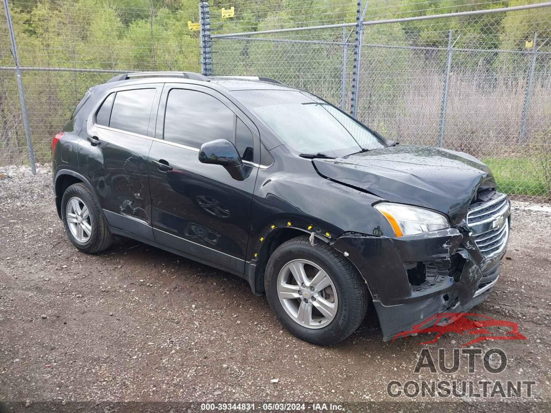 CHEVROLET TRAX 2016 - KL7CJLSB6GB712602