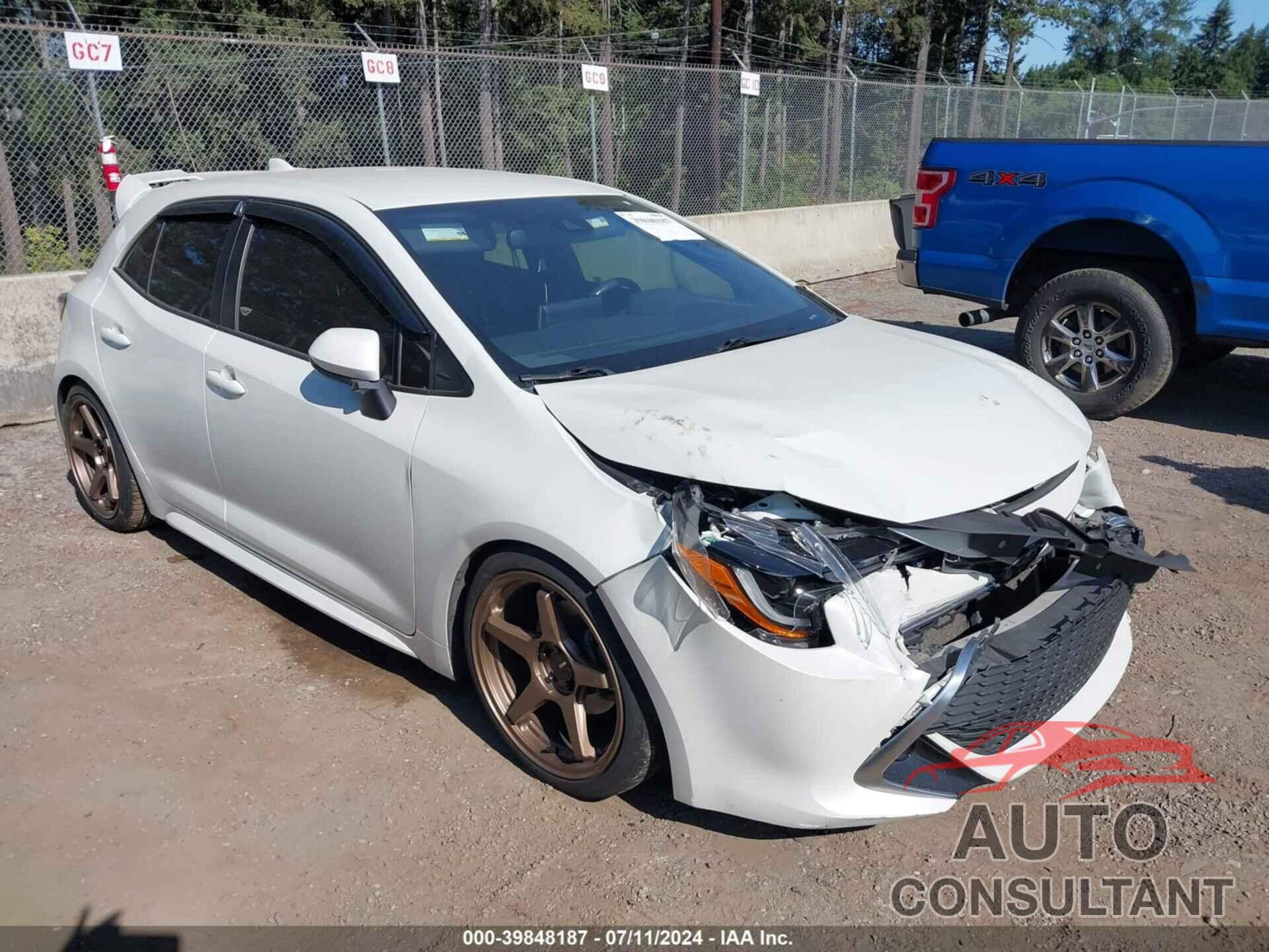TOYOTA COROLLA 2020 - JTNC4RBE7L3097338