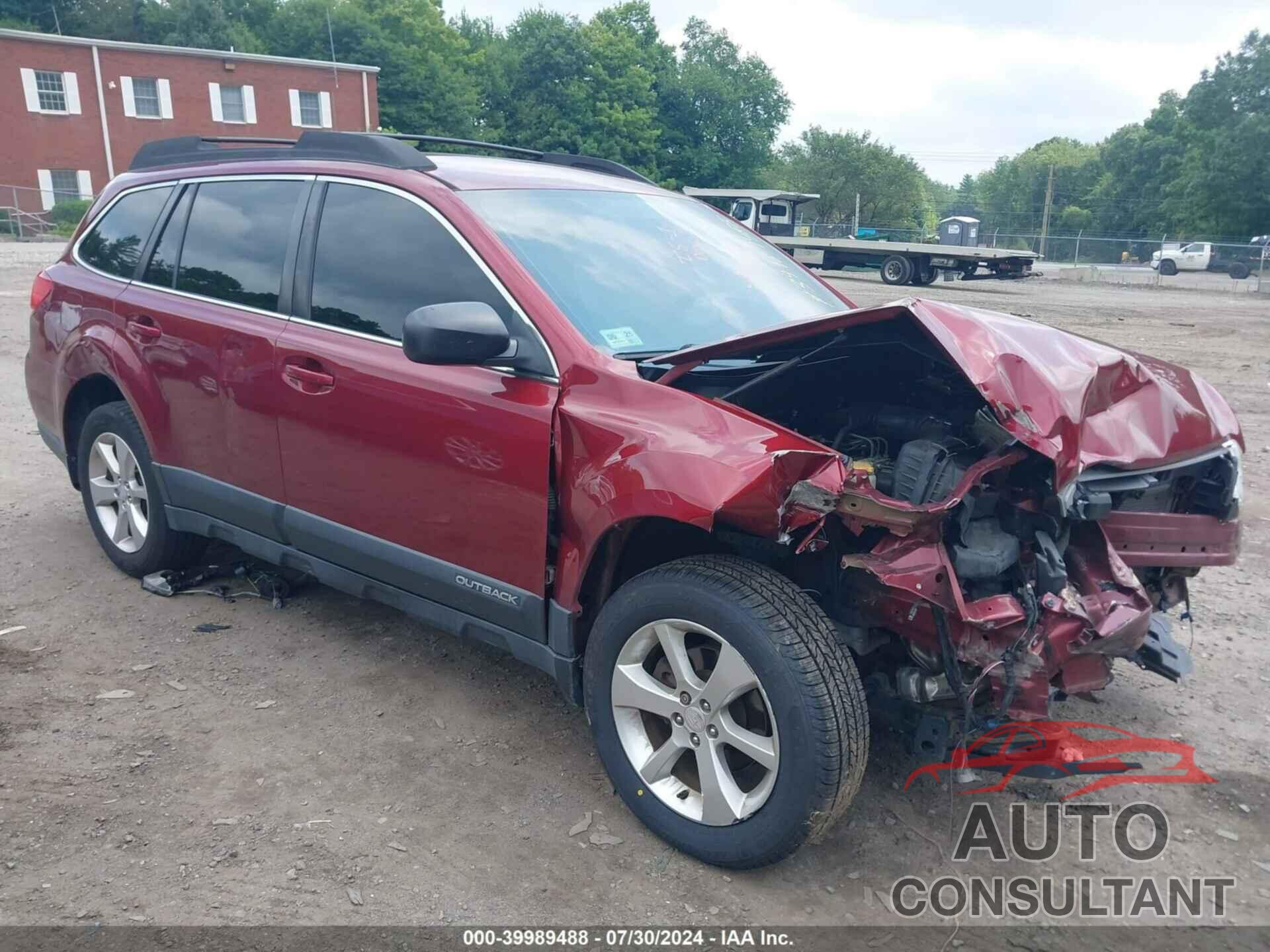 SUBARU OUTBACK 2014 - 4S4BRBAC7E3306889