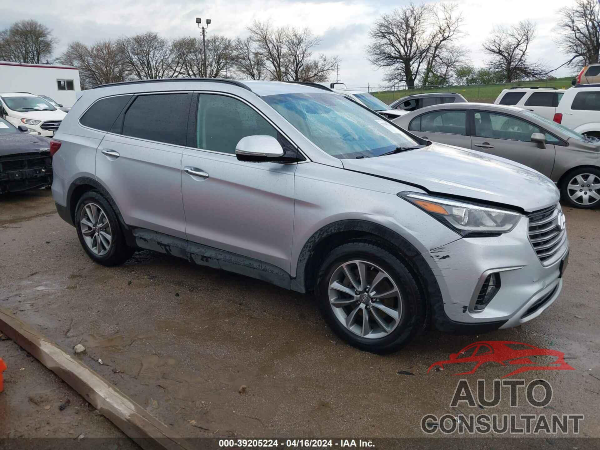 HYUNDAI SANTA FE 2017 - KM8SN4HF9HU188088