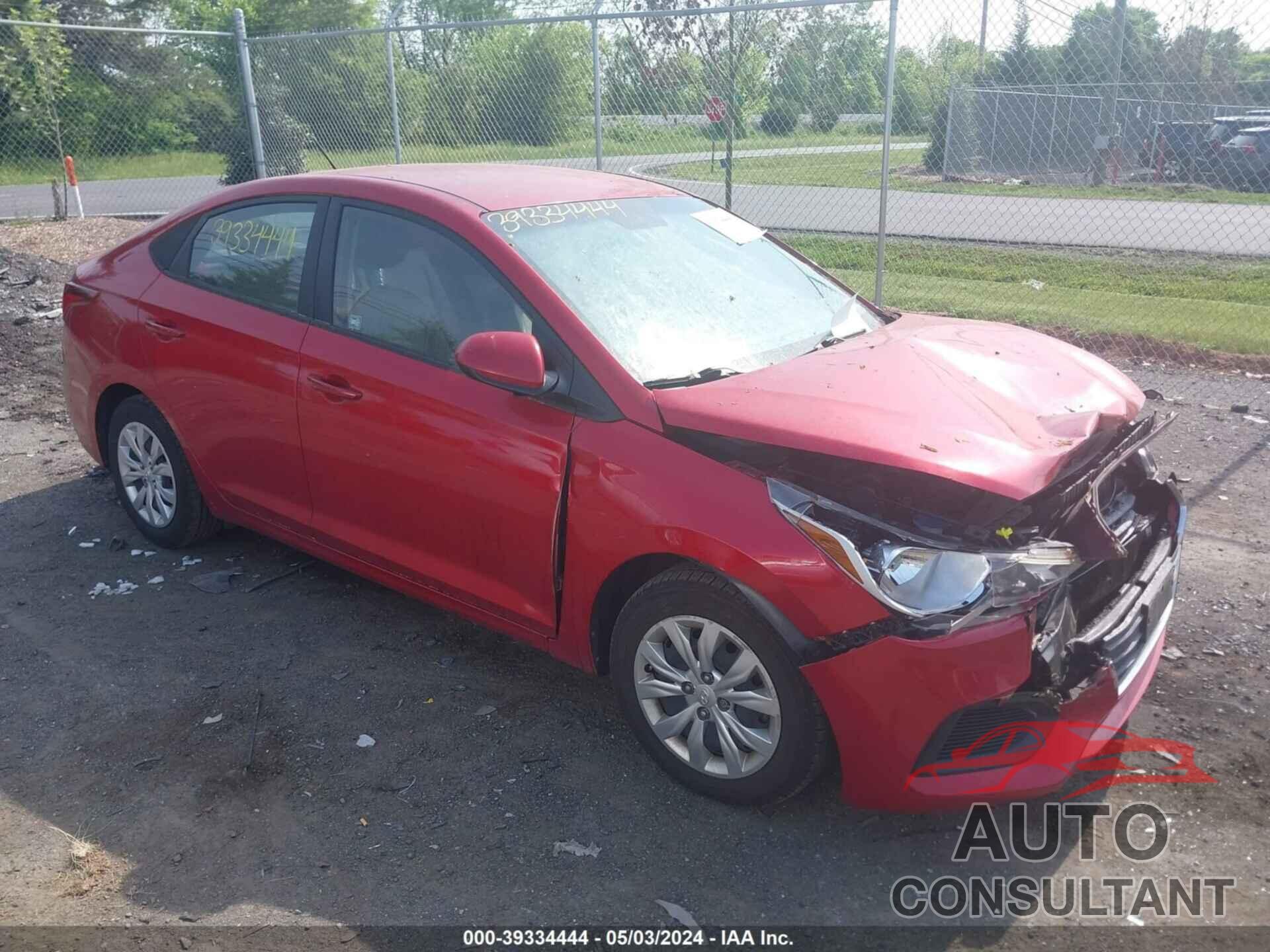 HYUNDAI ACCENT 2018 - 3KPC24A39JE011756