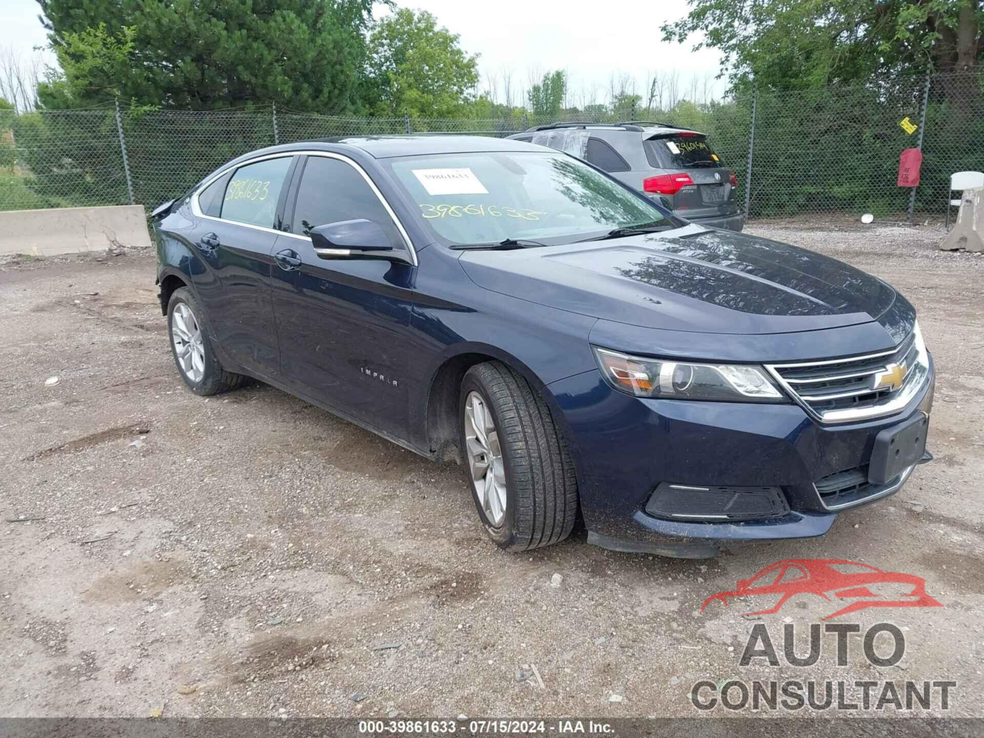 CHEVROLET IMPALA 2017 - 2G1105SA3H9185212