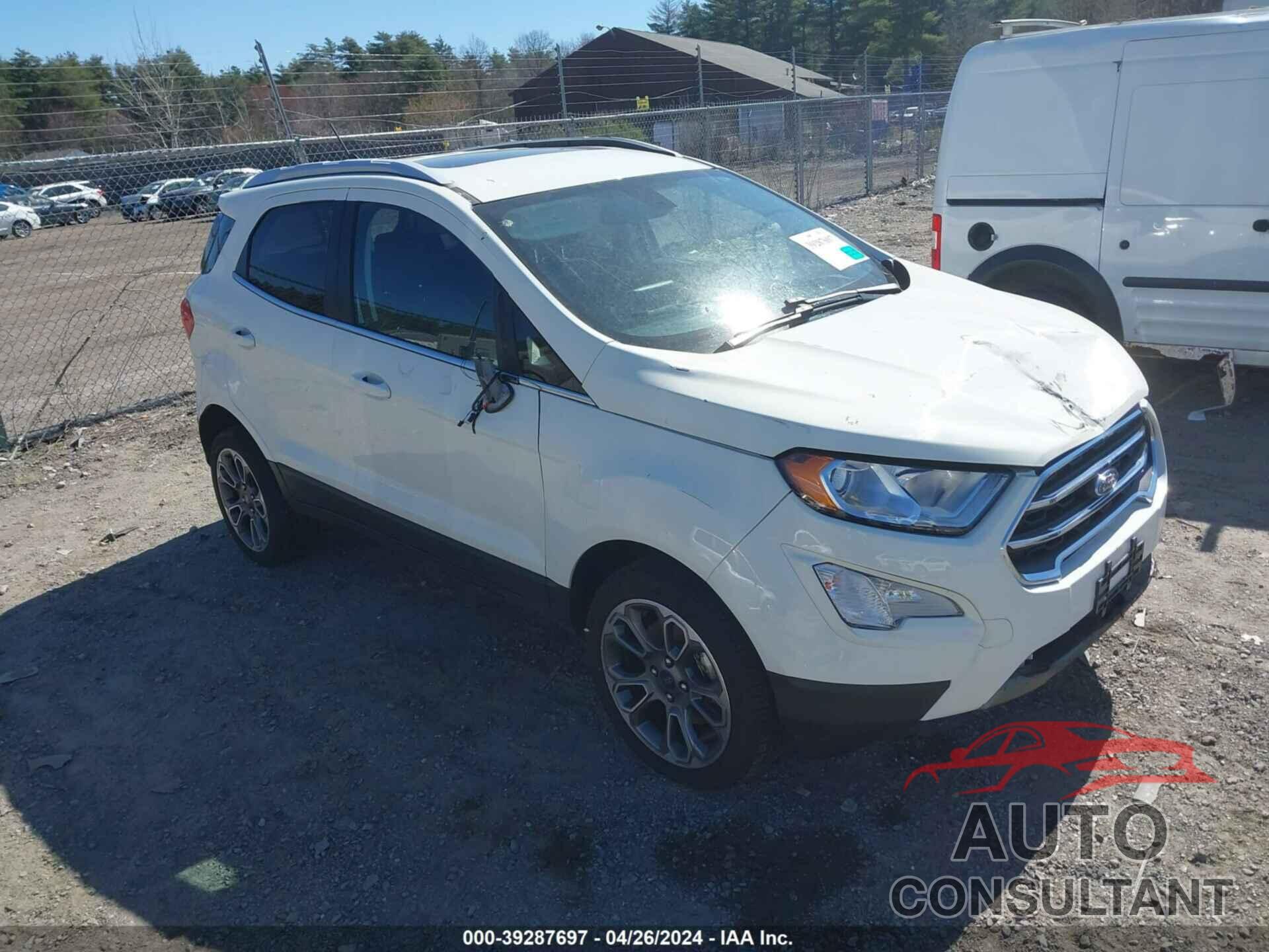 FORD ECOSPORT 2021 - MAJ6S3KL8MC402484