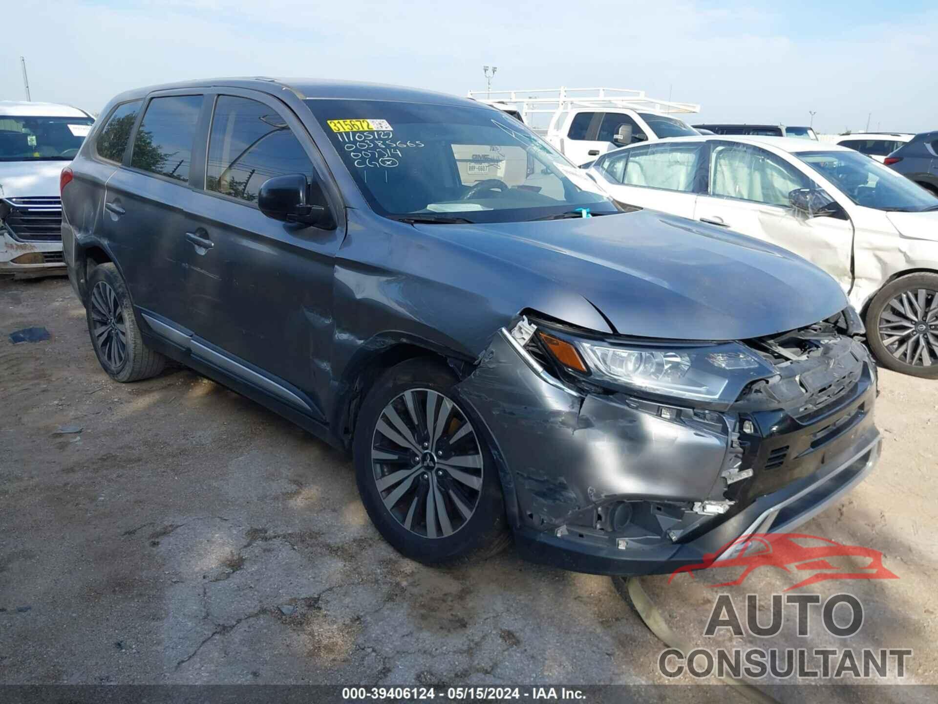 MITSUBISHI OUTLANDER 2019 - JA4AD2A34KZ007314