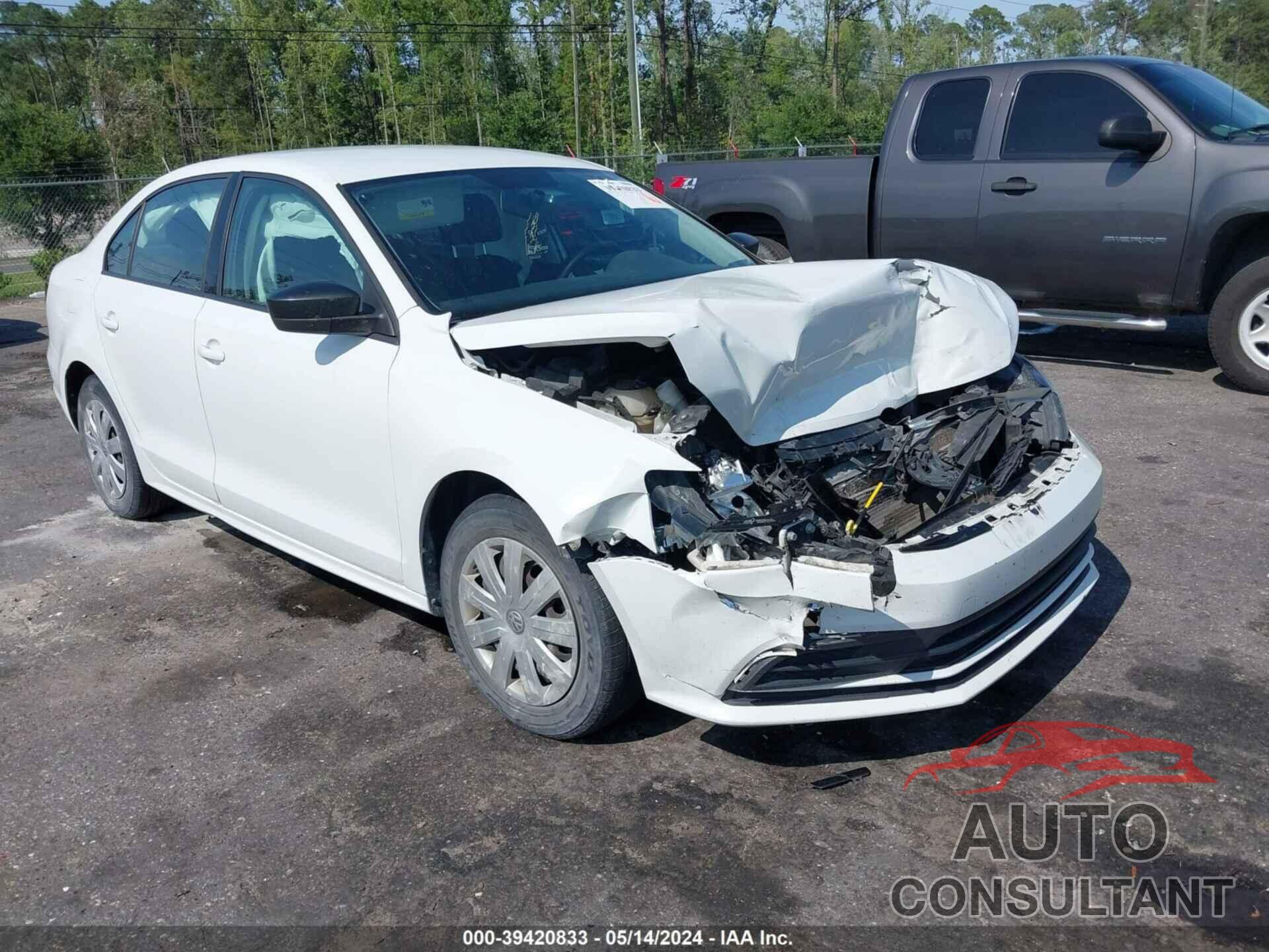 VOLKSWAGEN JETTA 2016 - 3VW267AJ9GM393458