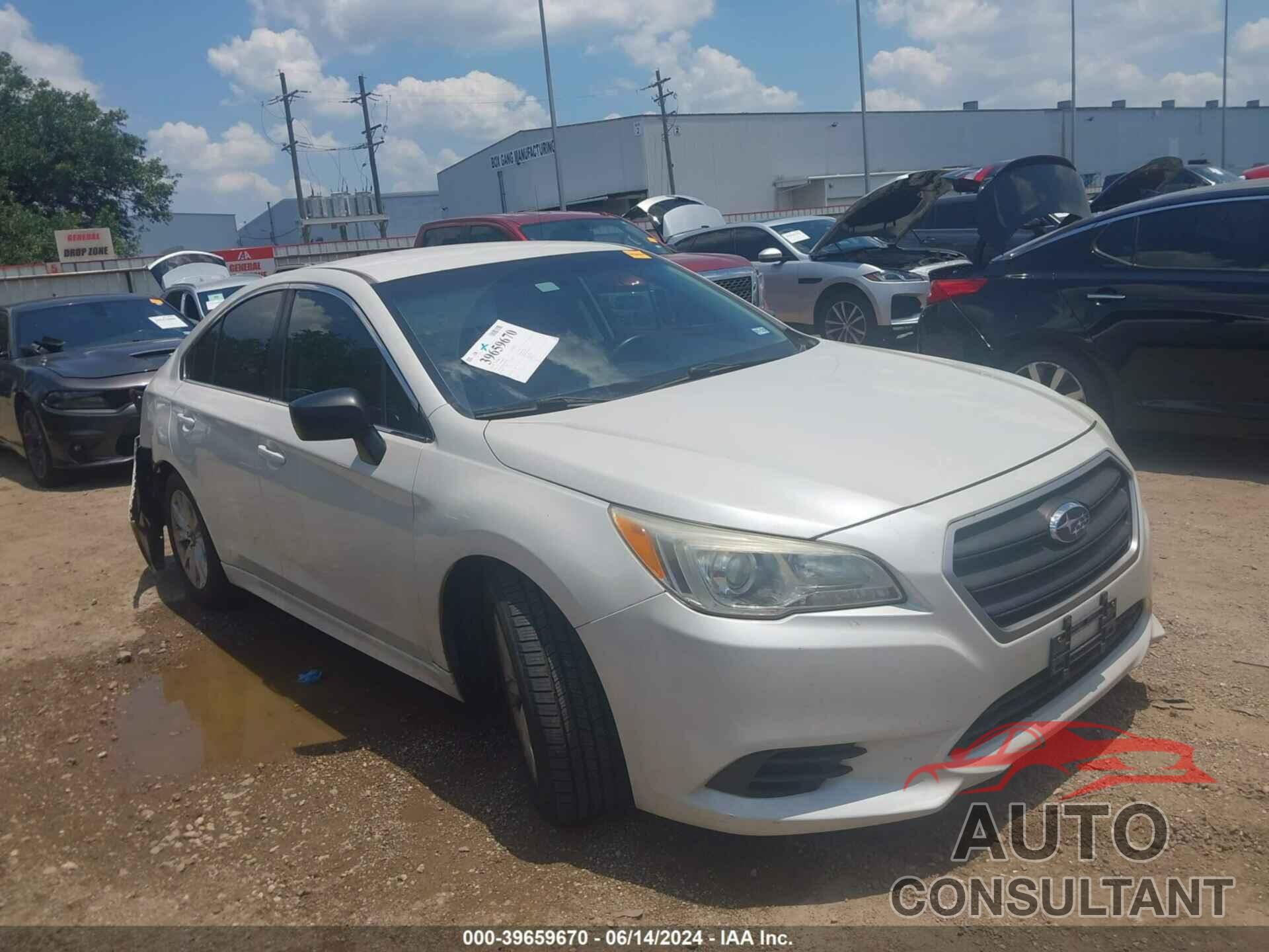 SUBARU LEGACY 2017 - 4S3BNAB63H3039807