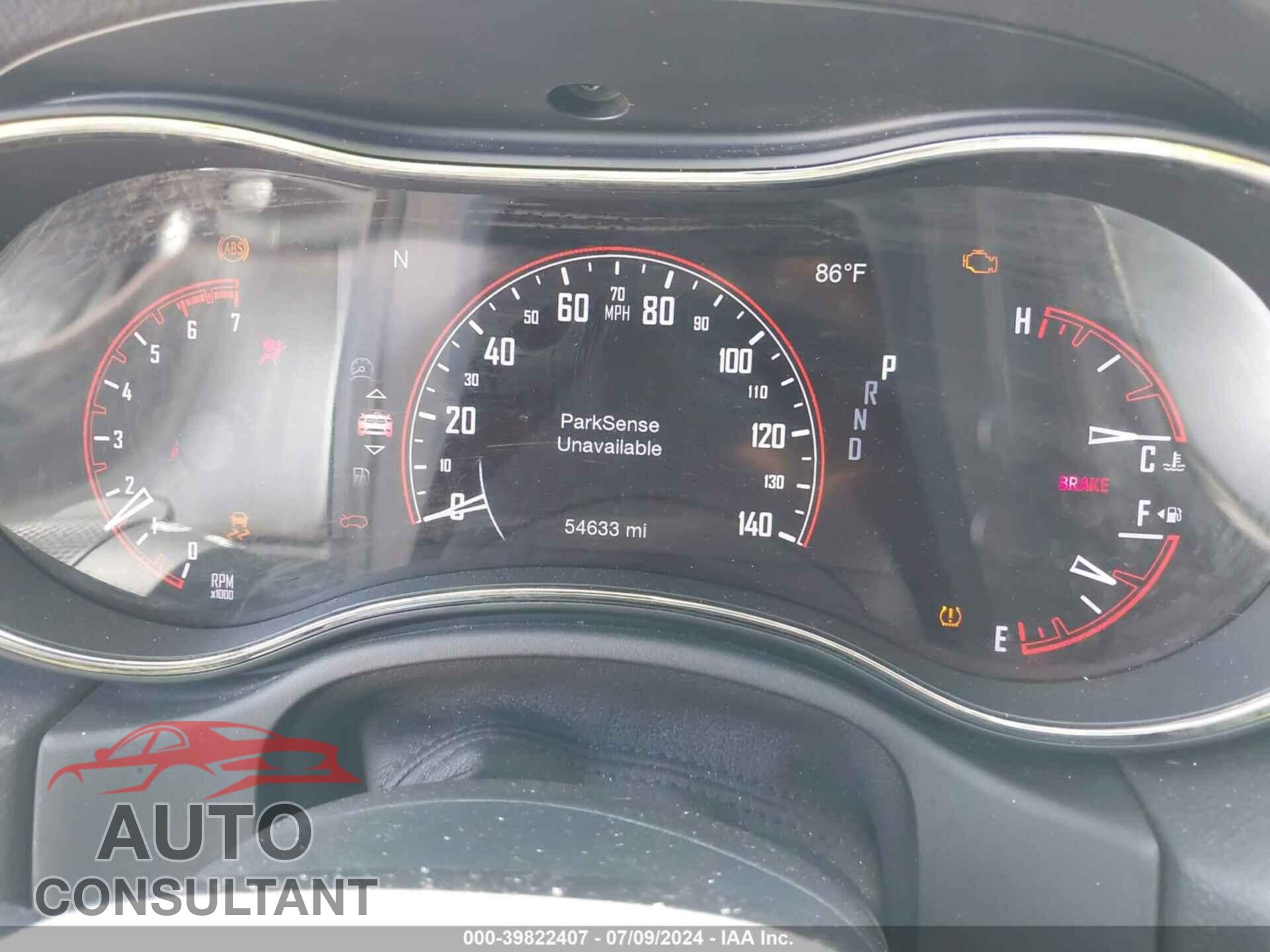 DODGE DURANGO 2018 - 1C4SDHCT7JC404527