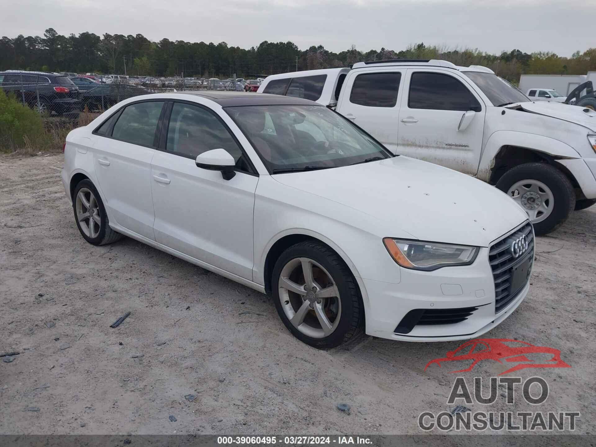 AUDI A3 2016 - WAUA7GFF8G1014976