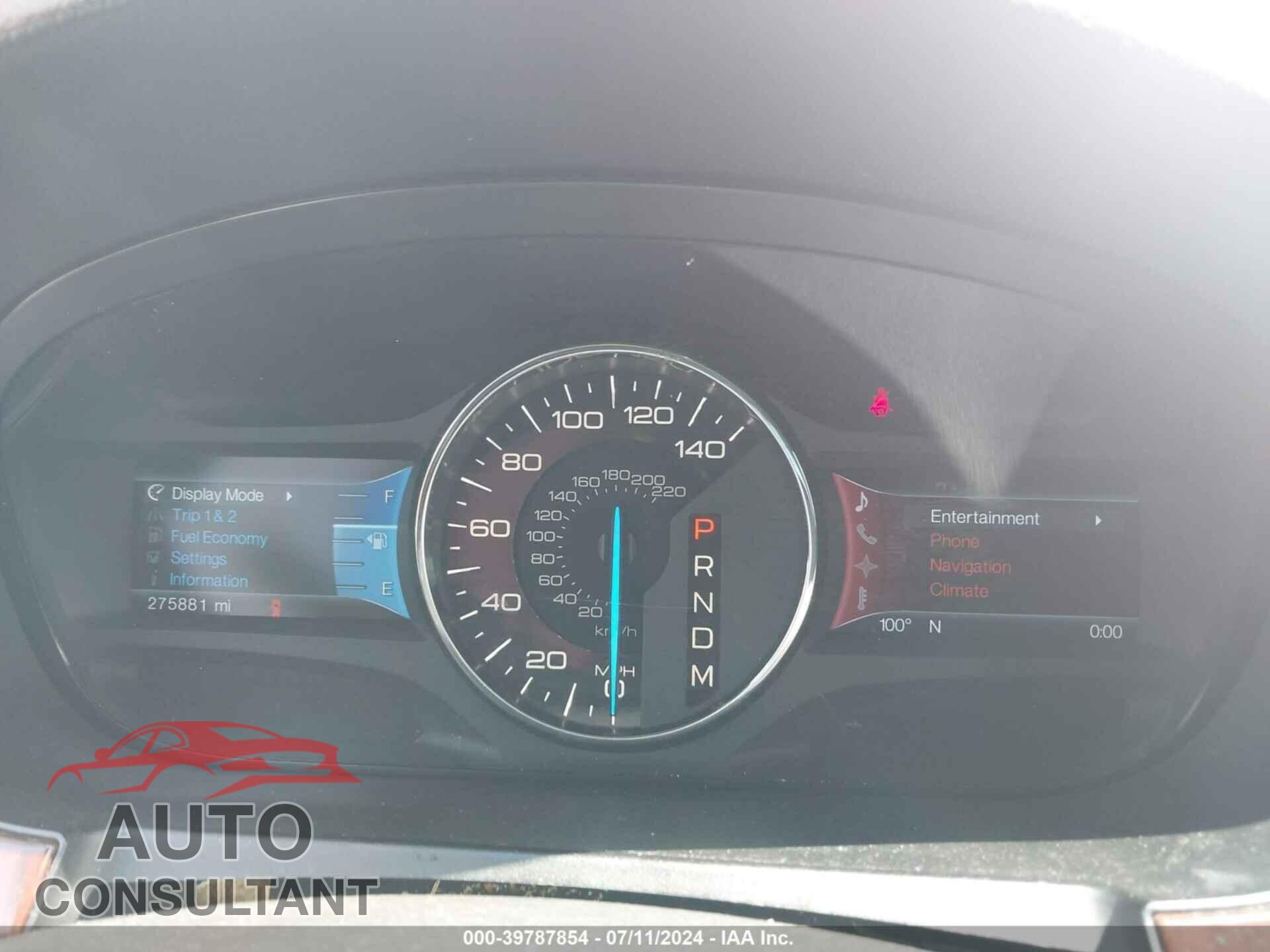 FORD EDGE 2012 - 2FMDK3KC8CBA51961
