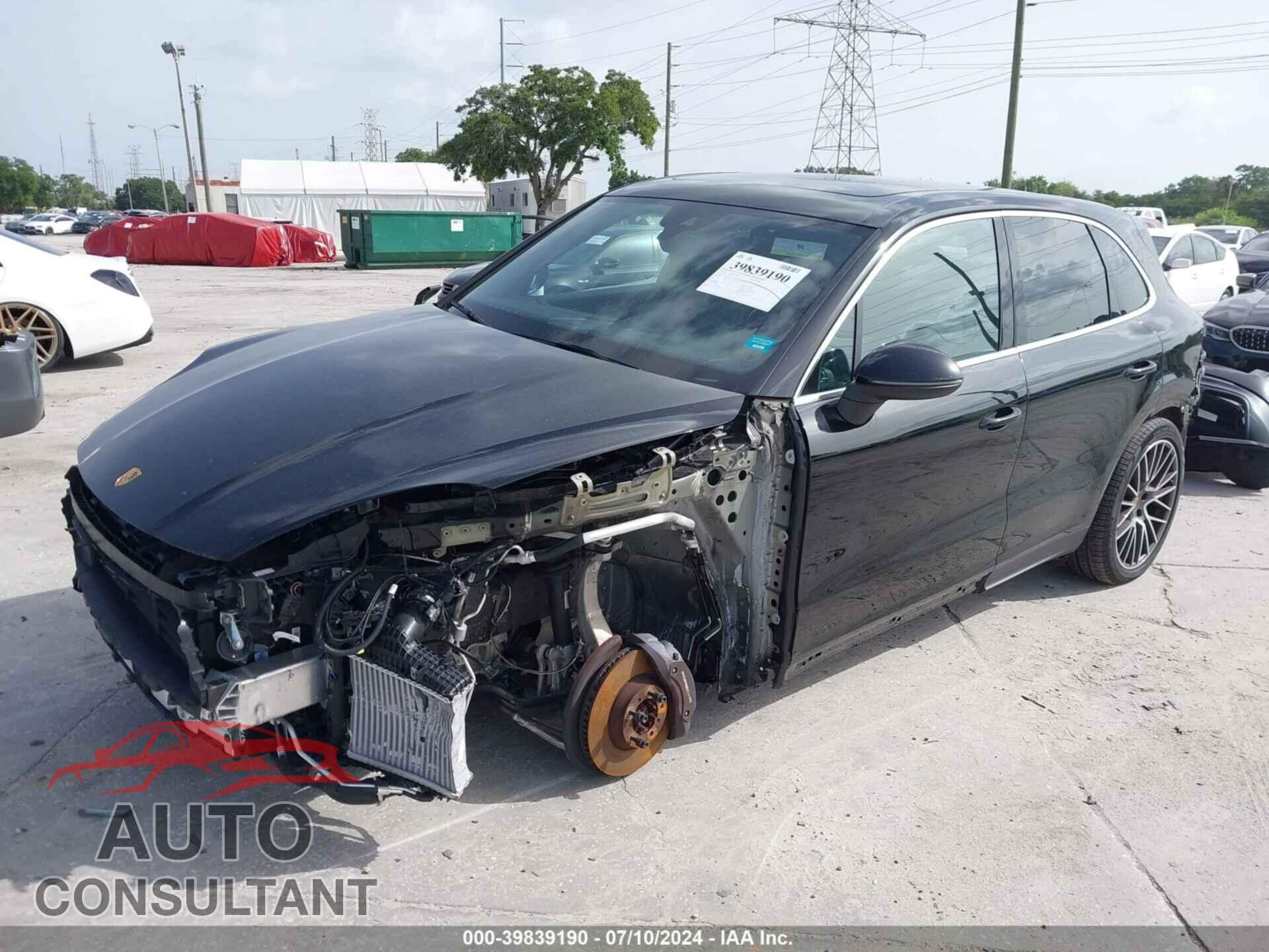 PORSCHE CAYENNE 2020 - WP1AA2AY9LDA10538