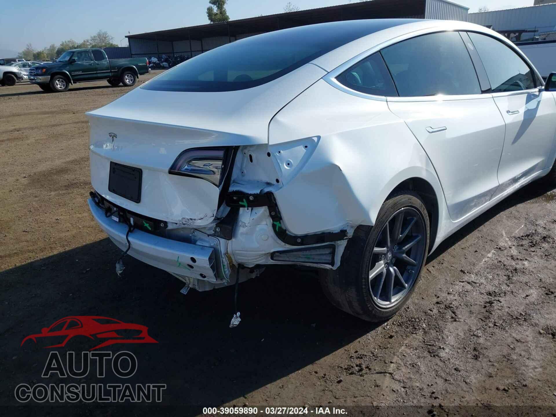 TESLA MODEL 3 2019 - 5YJ3E1EA9KF313946