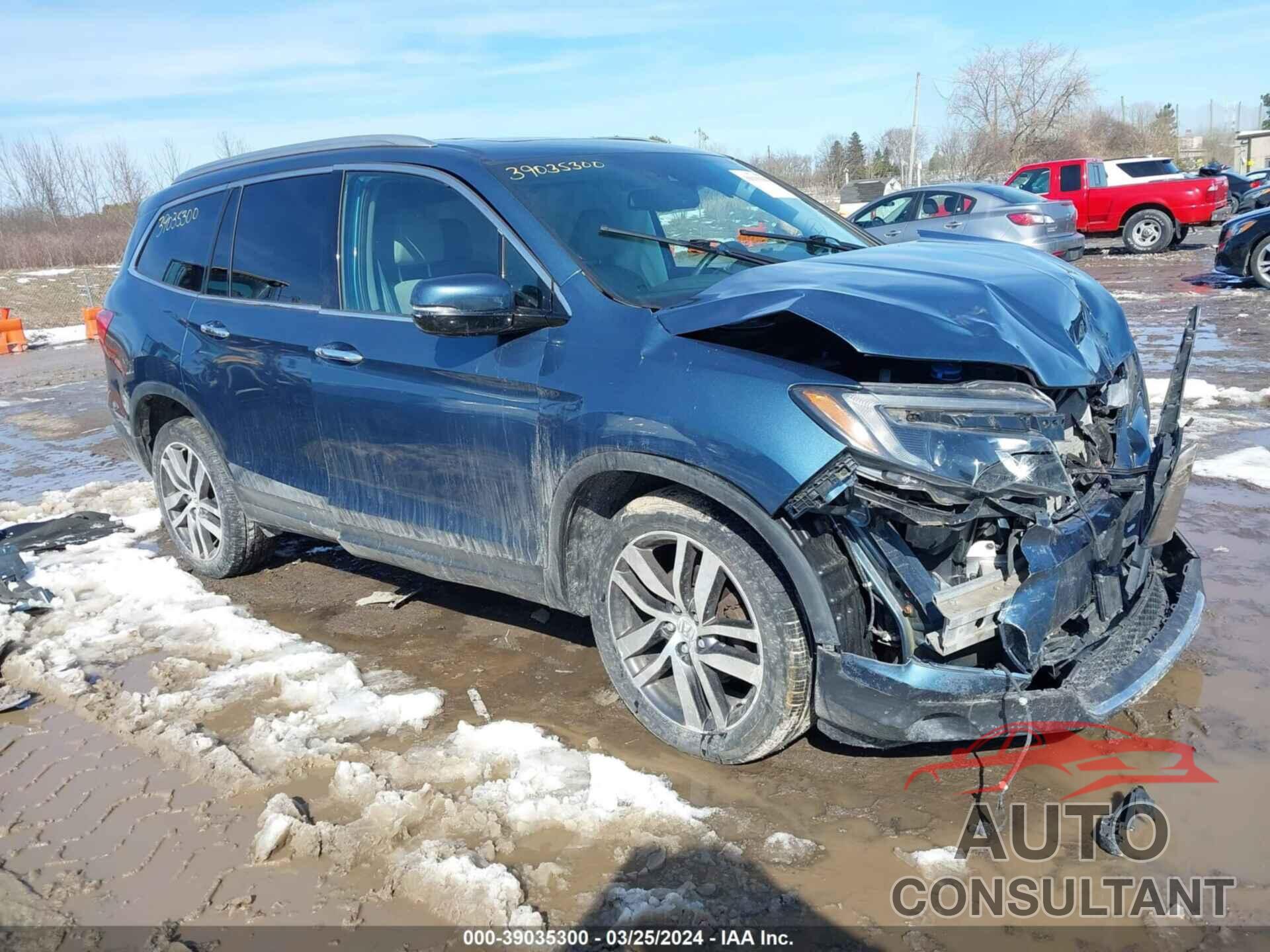 HONDA PILOT 2016 - 5FNYF6H07GB042055