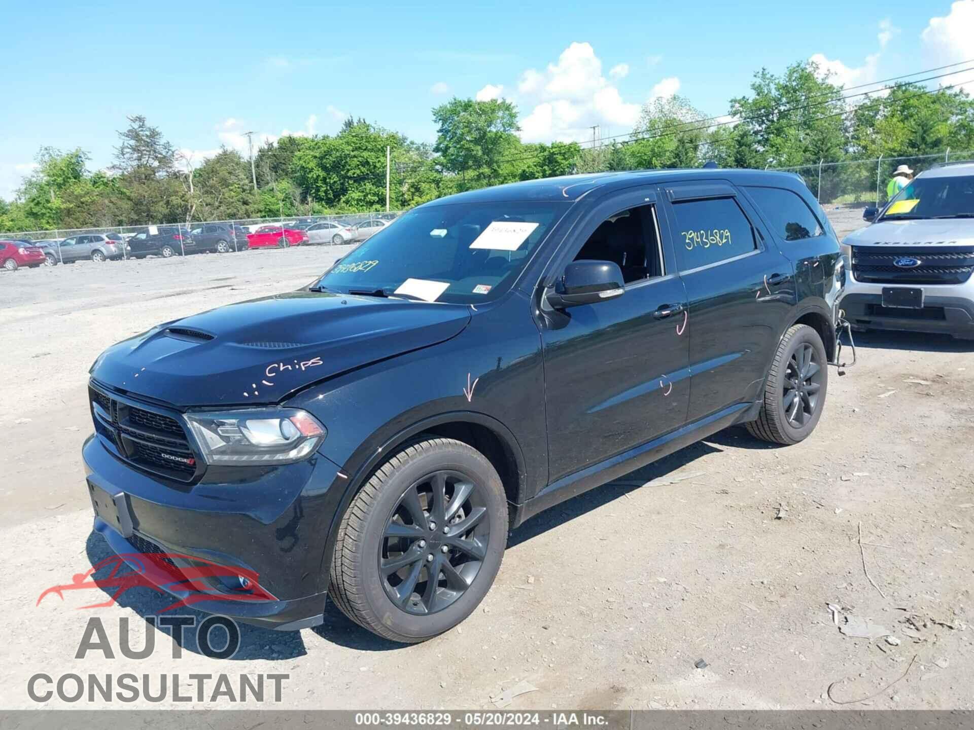 DODGE DURANGO 2017 - 1C4SDJCT8HC879007