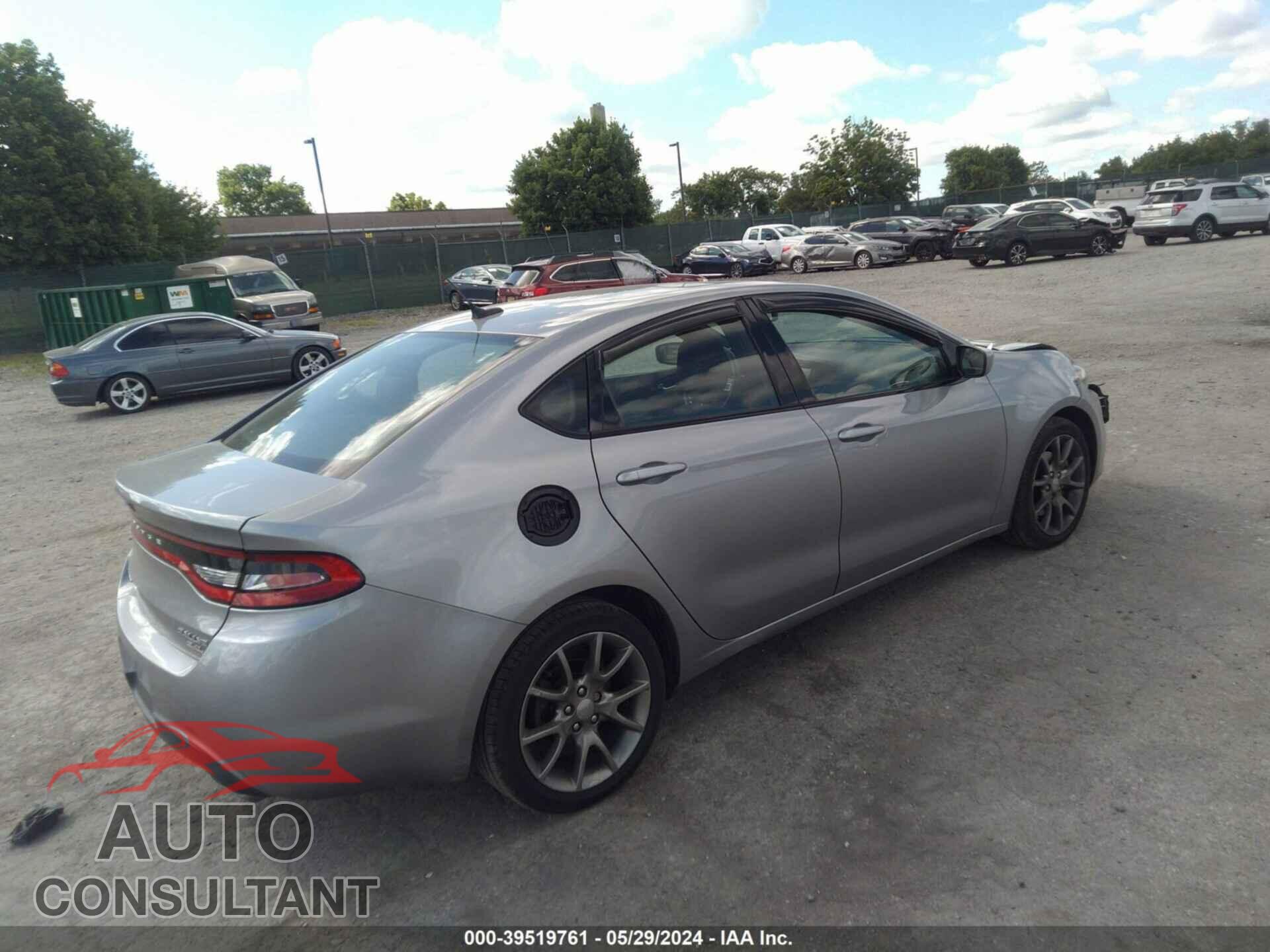 DODGE DART 2014 - 1C3CDFBB1ED903099