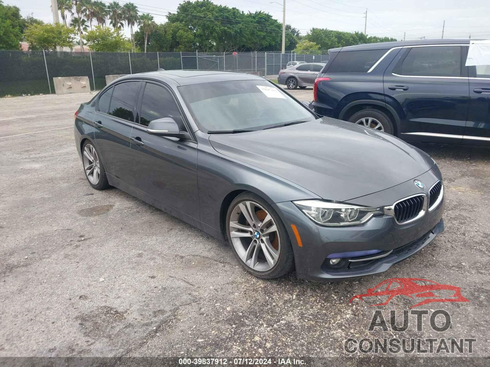 BMW 330I 2018 - WBA8D9G54JNU68585