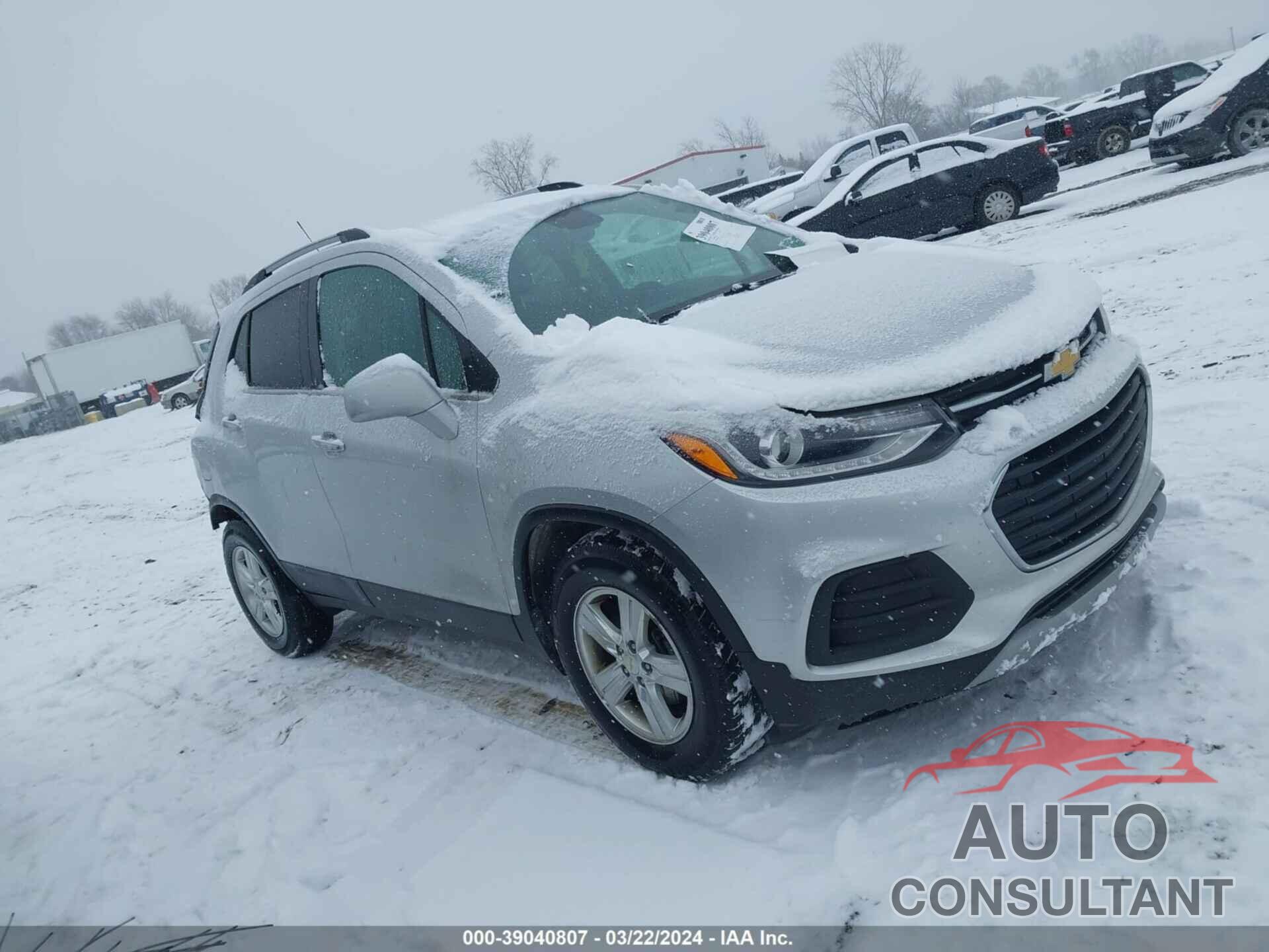 CHEVROLET TRAX 2018 - KL7CJLSB3JB658148