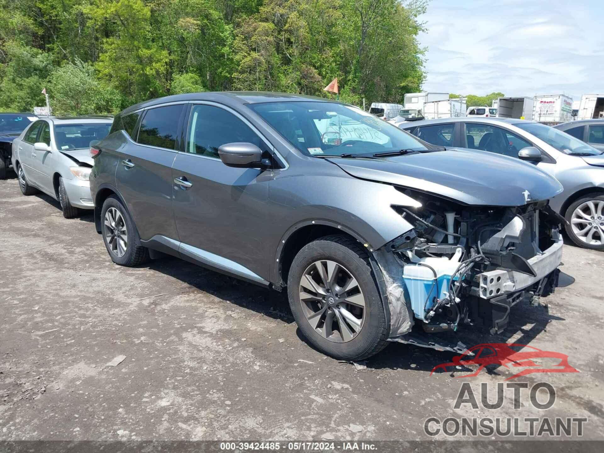 NISSAN MURANO 2016 - 5N1AZ2MH0GN160118