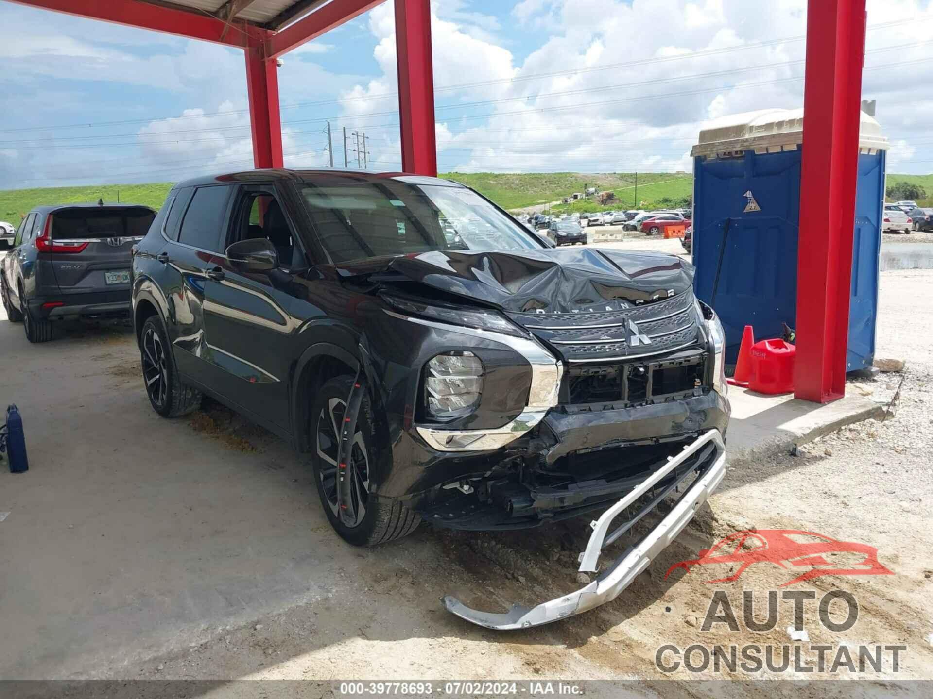 MITSUBISHI OUTLANDER 2022 - JA4J3UA89NZ084971