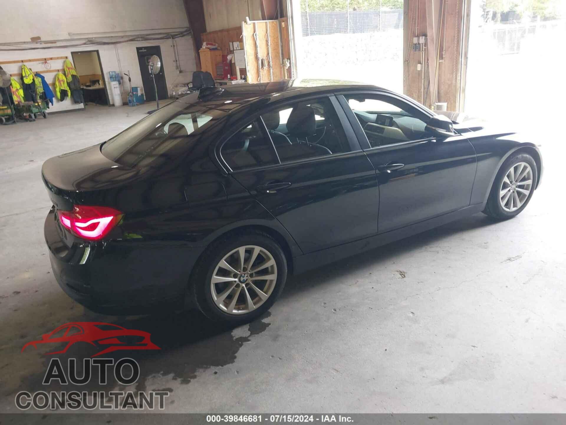 BMW 320I 2018 - WBA8A3C54JA489326