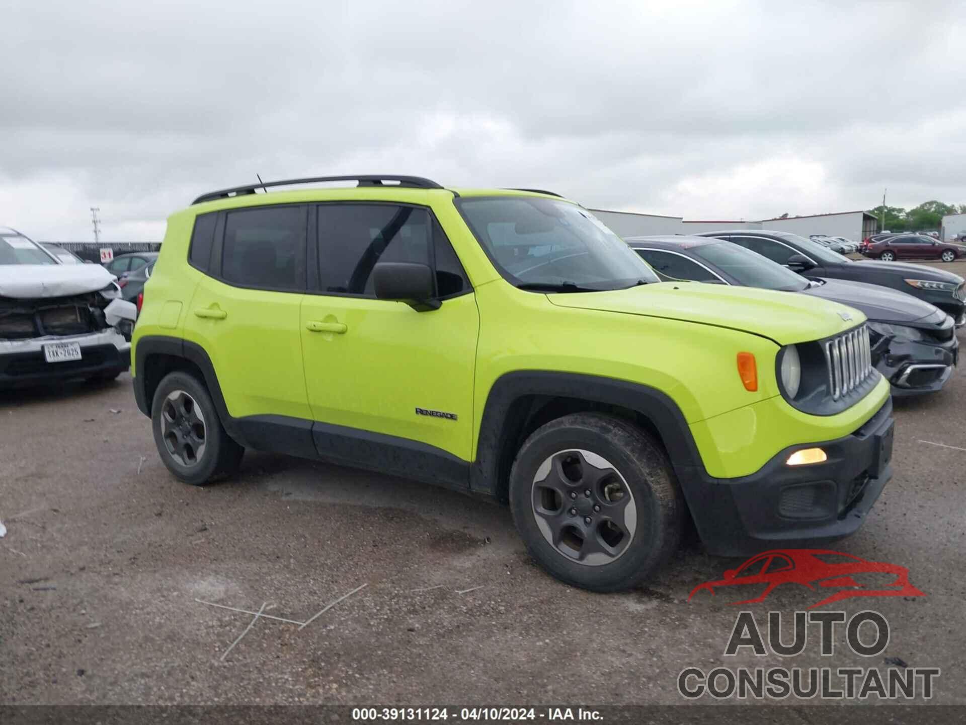 JEEP RENEGADE 2017 - ZACCJAAB6HPF04896