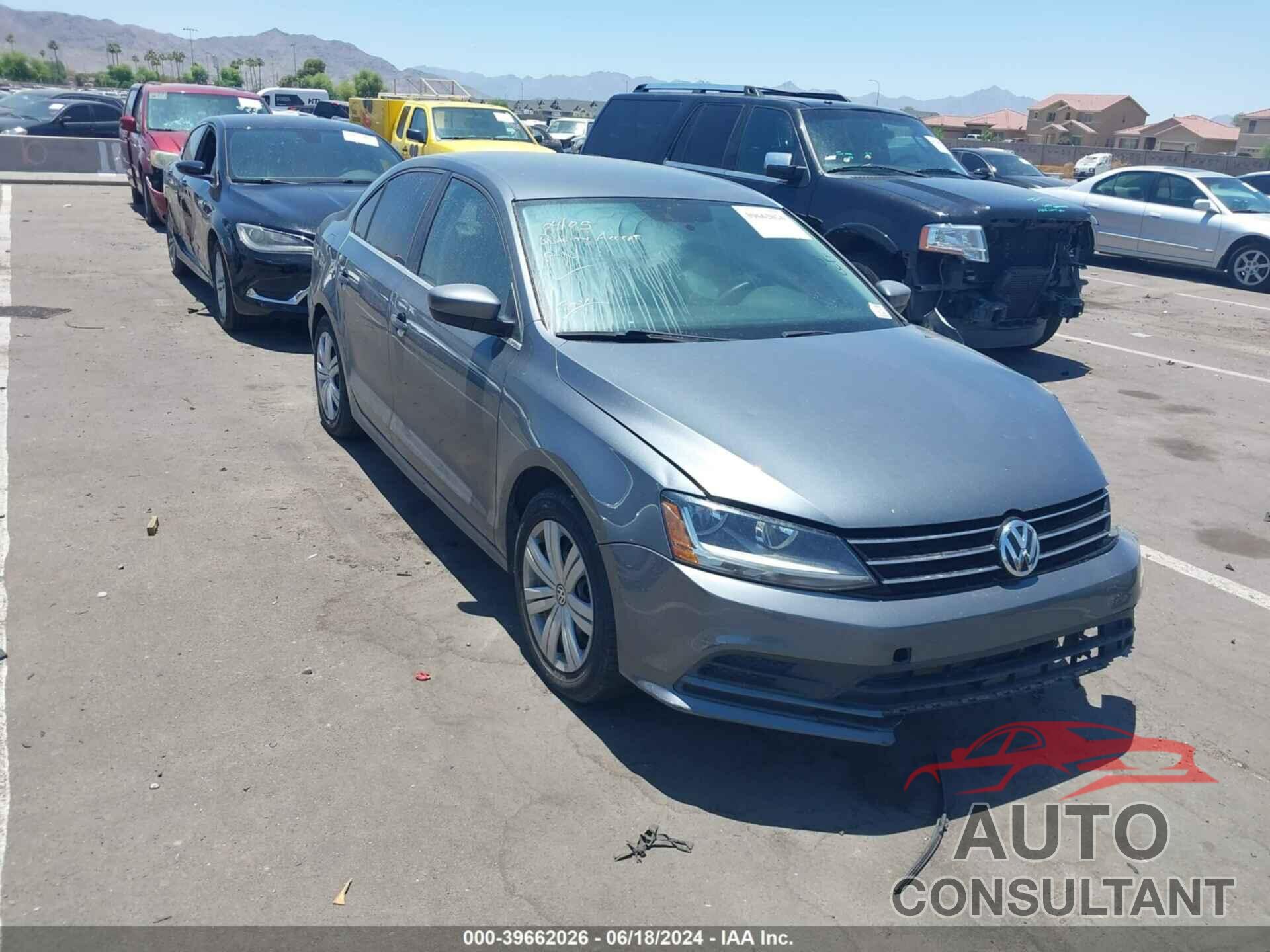 VOLKSWAGEN JETTA 2017 - 3VW2B7AJ3HM212013