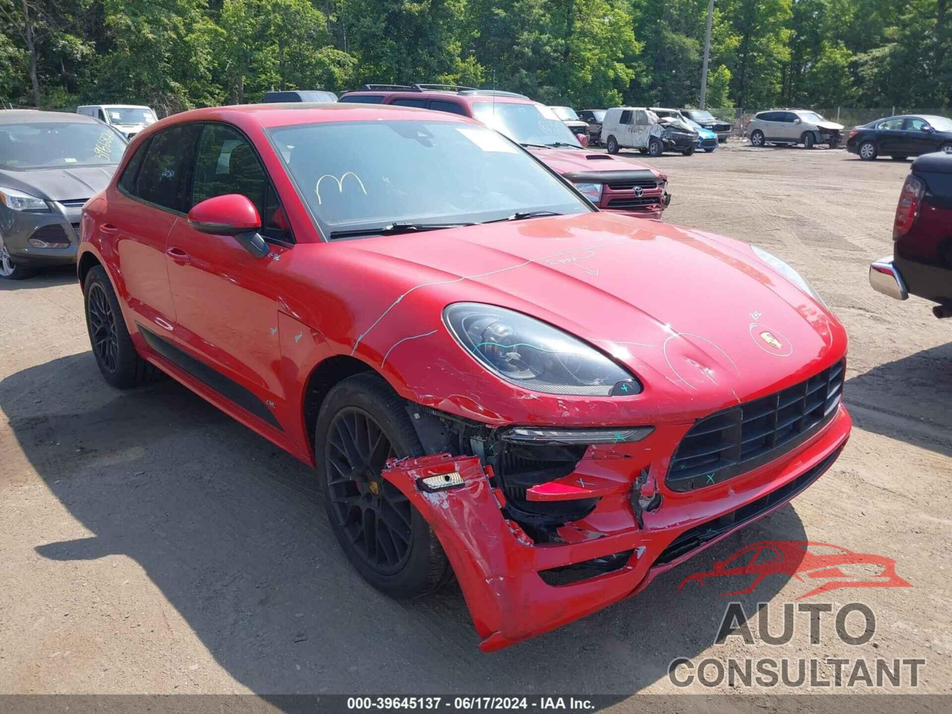 PORSCHE MACAN 2017 - WP1AG2A5XHLB54231