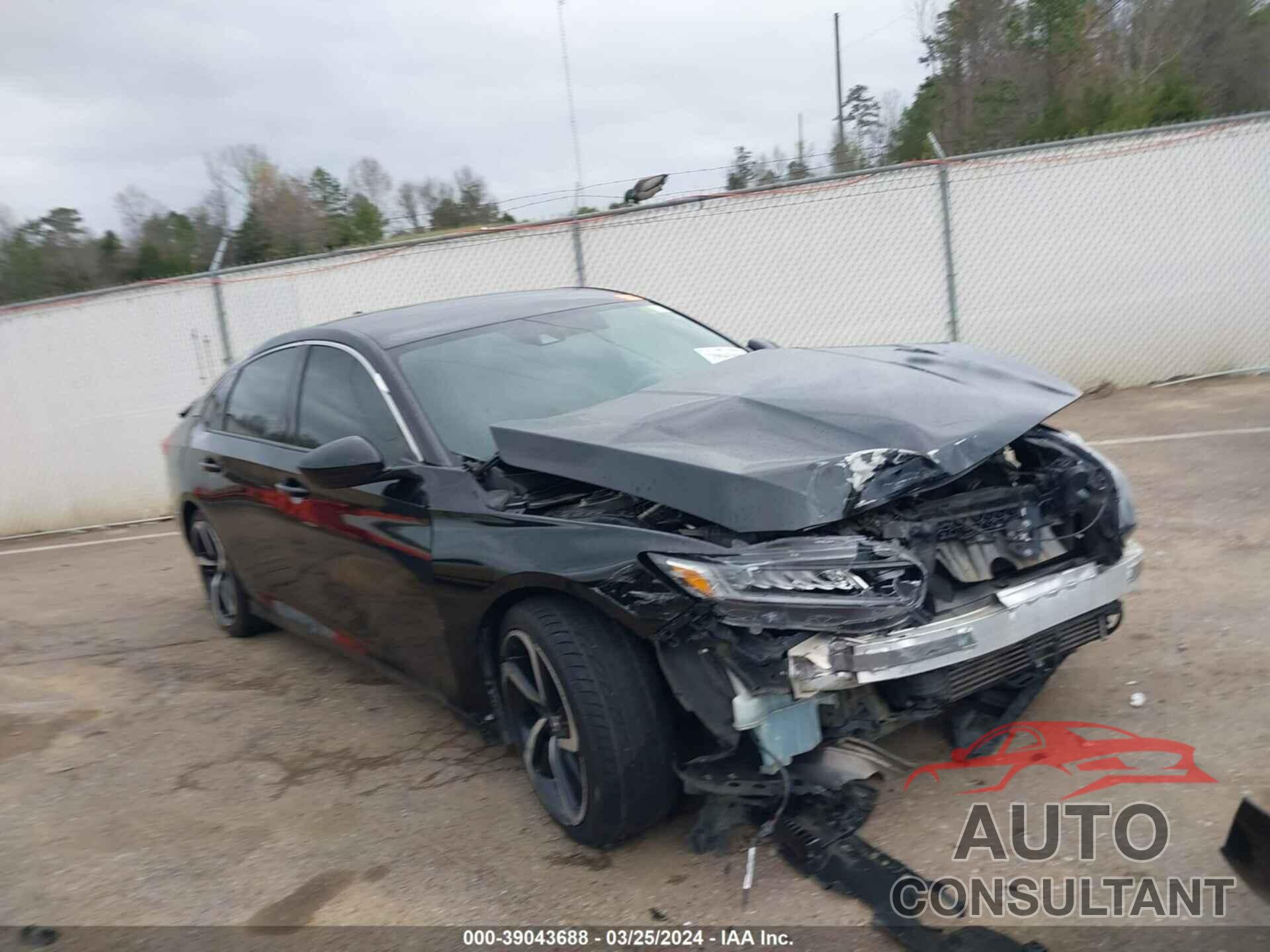 HONDA ACCORD 2018 - 1HGCV1F36JA159978