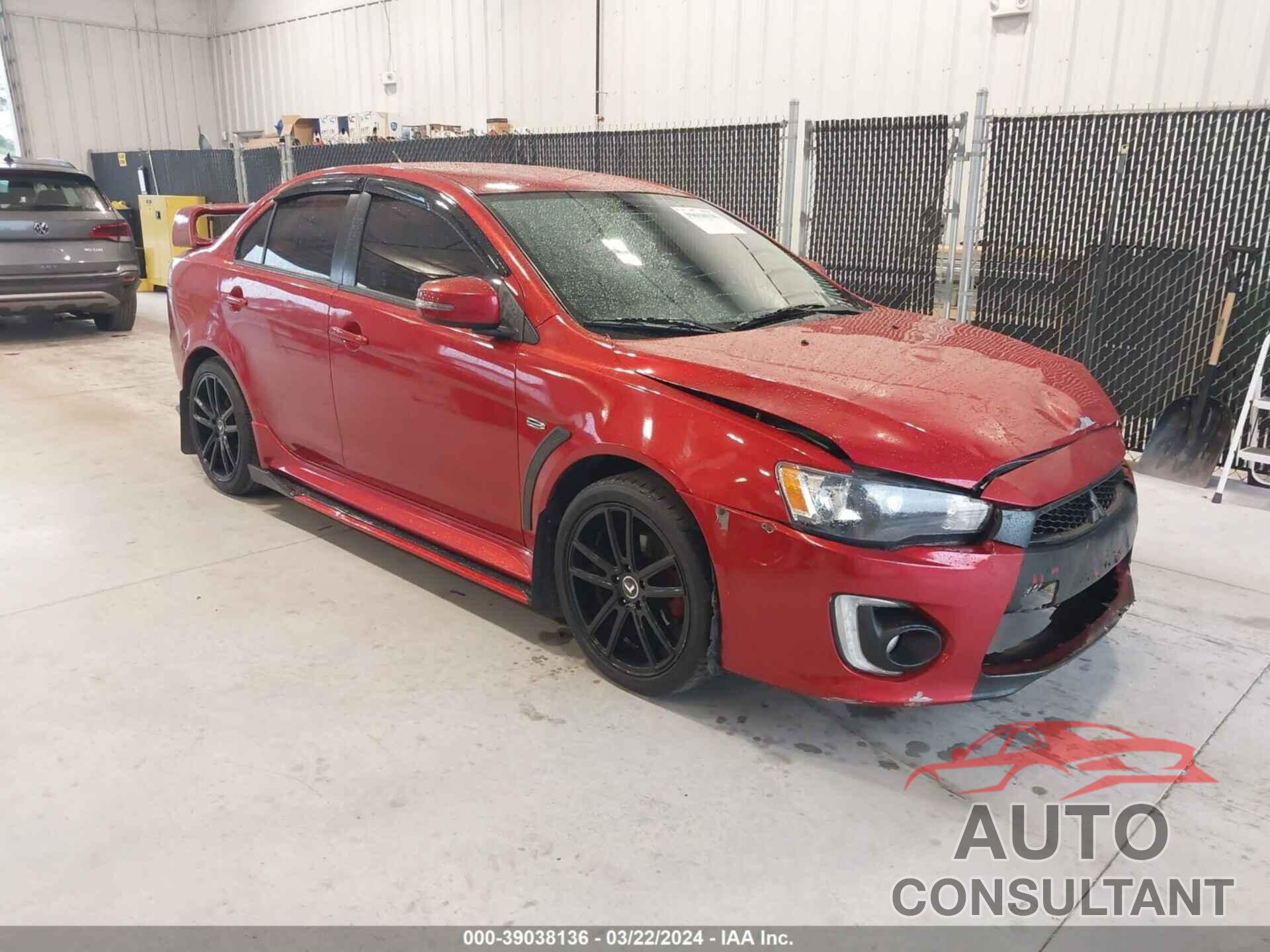 MITSUBISHI LANCER 2016 - JA32U2FU8GU007248