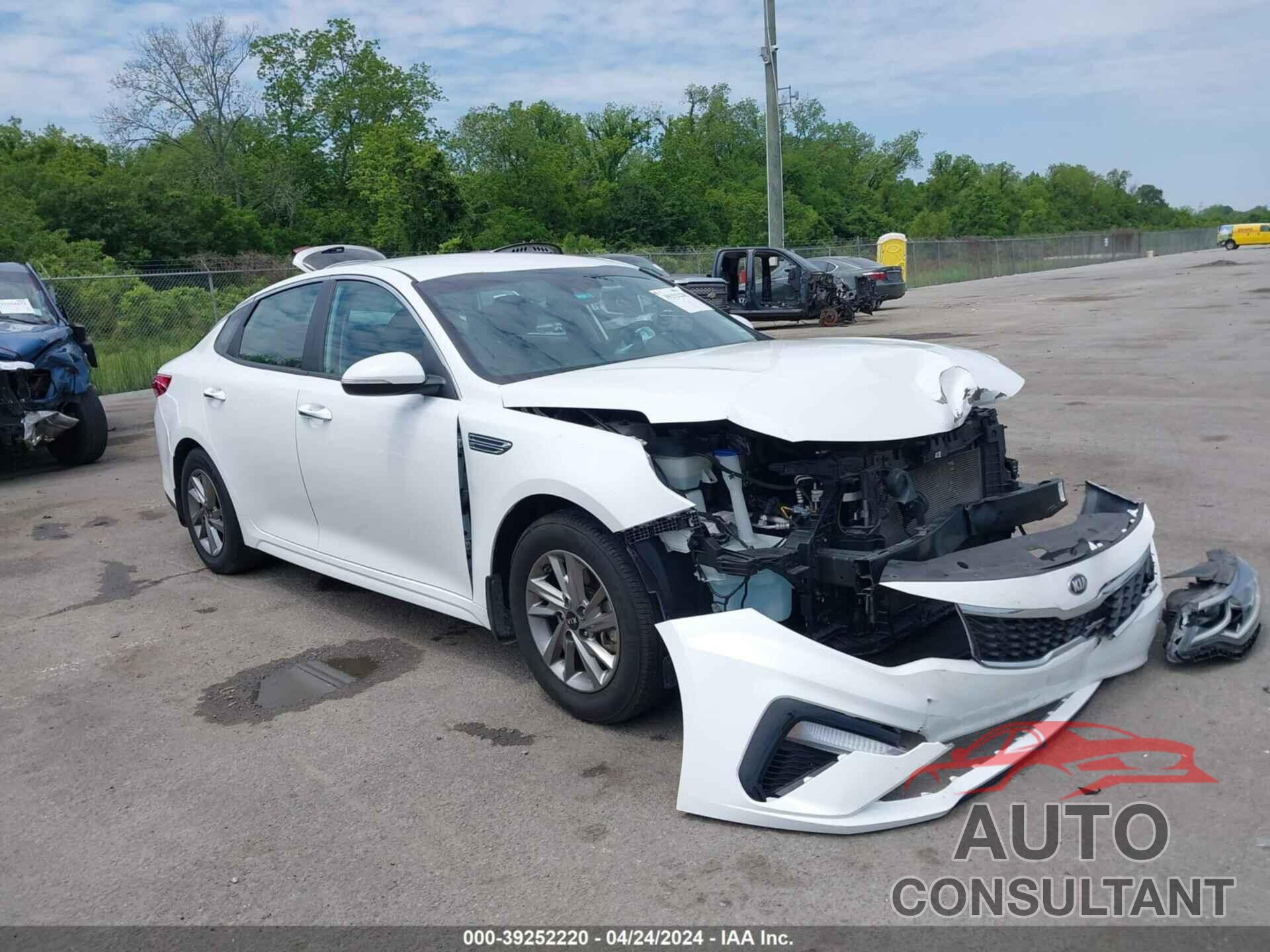 KIA OPTIMA 2020 - 5XXGT4L30LG396582