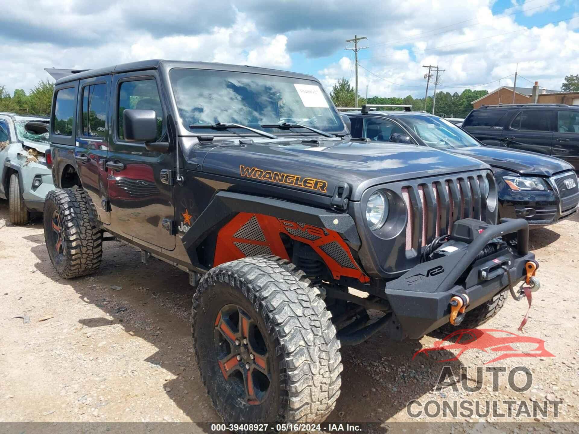 JEEP WRANGLER UNLIMITED 2019 - 1C4HJXDG6KW610839
