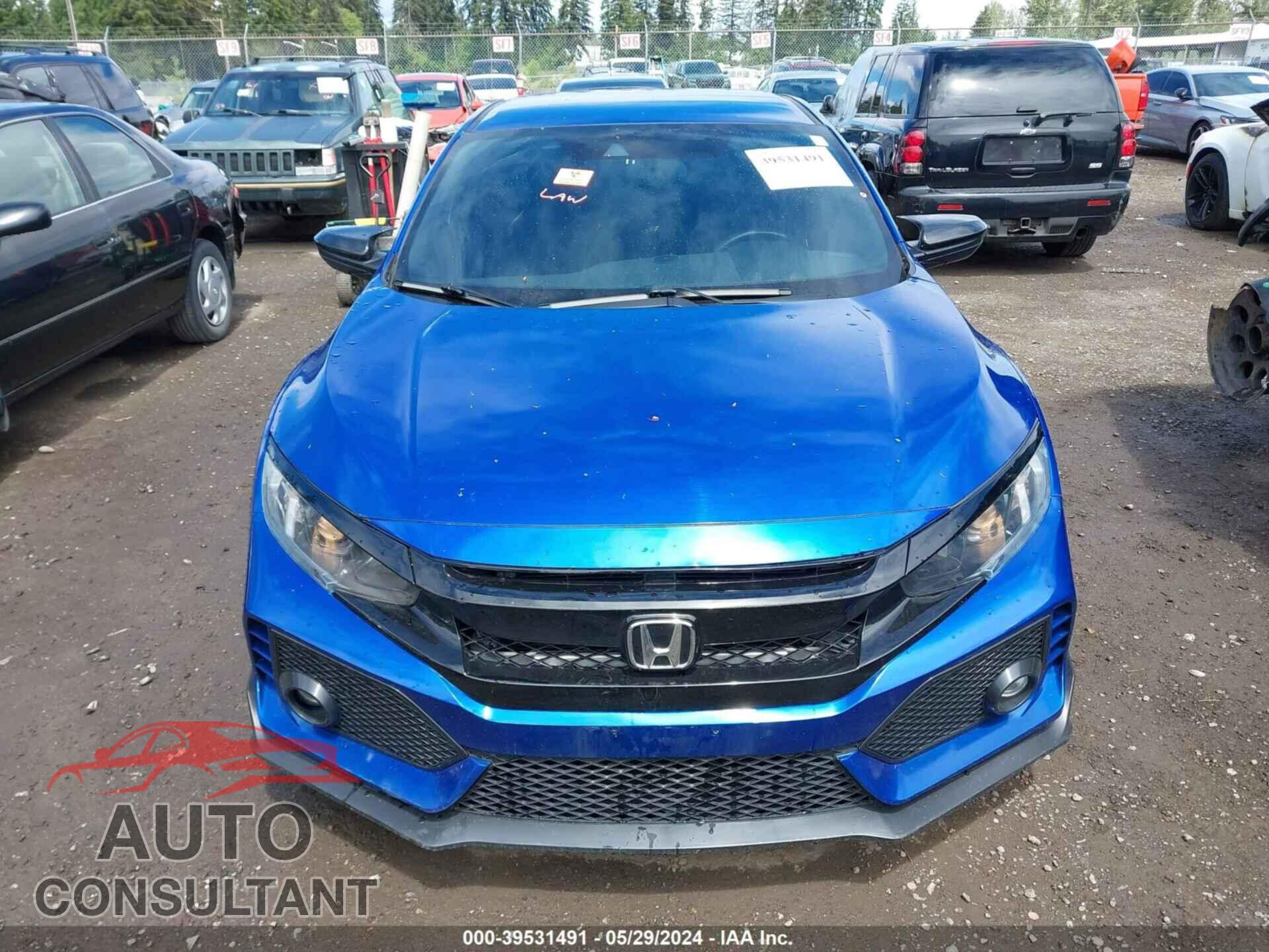 HONDA CIVIC 2019 - 2HGFC2F86KH520505